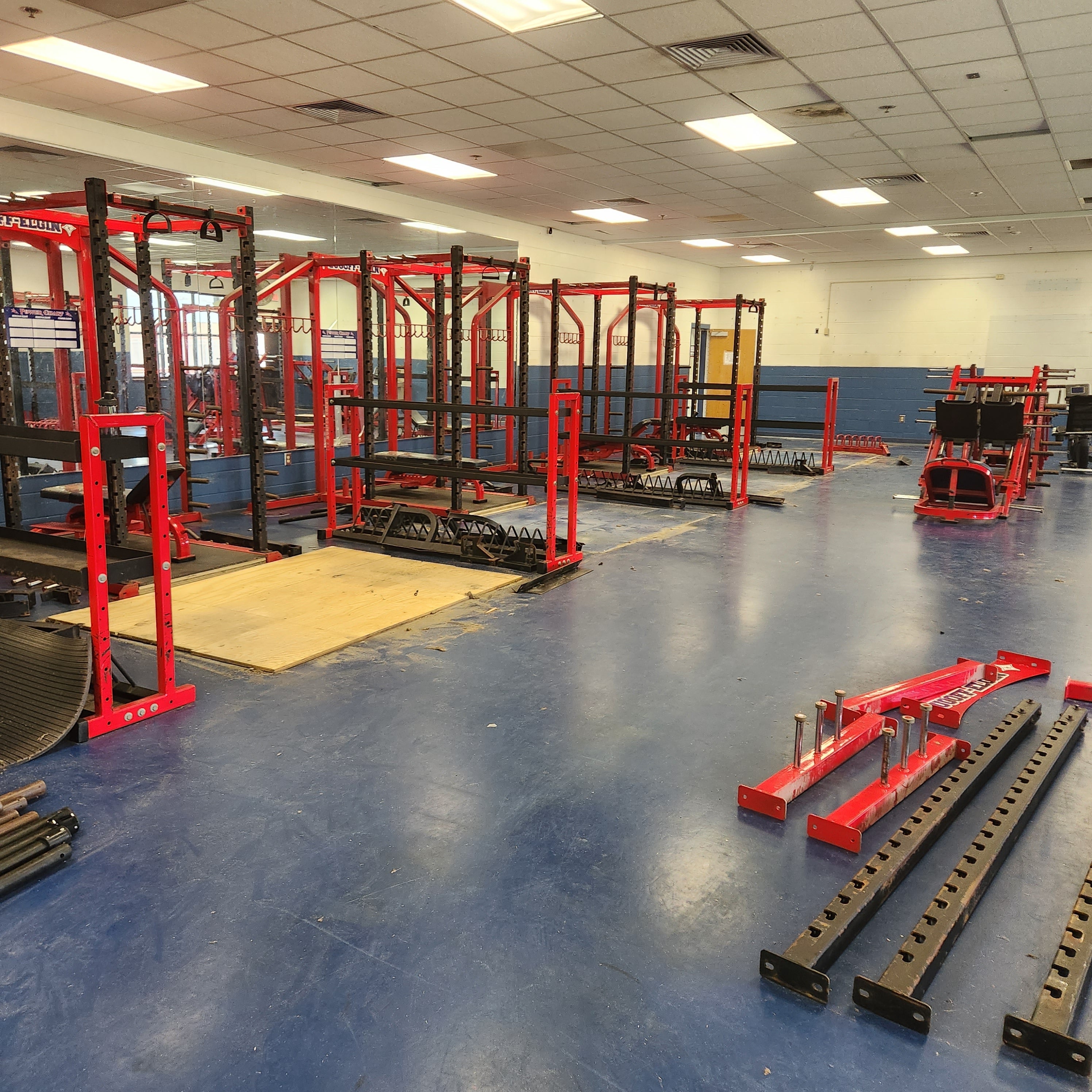 10 Commercial Squat Racks Full Power Racks Red