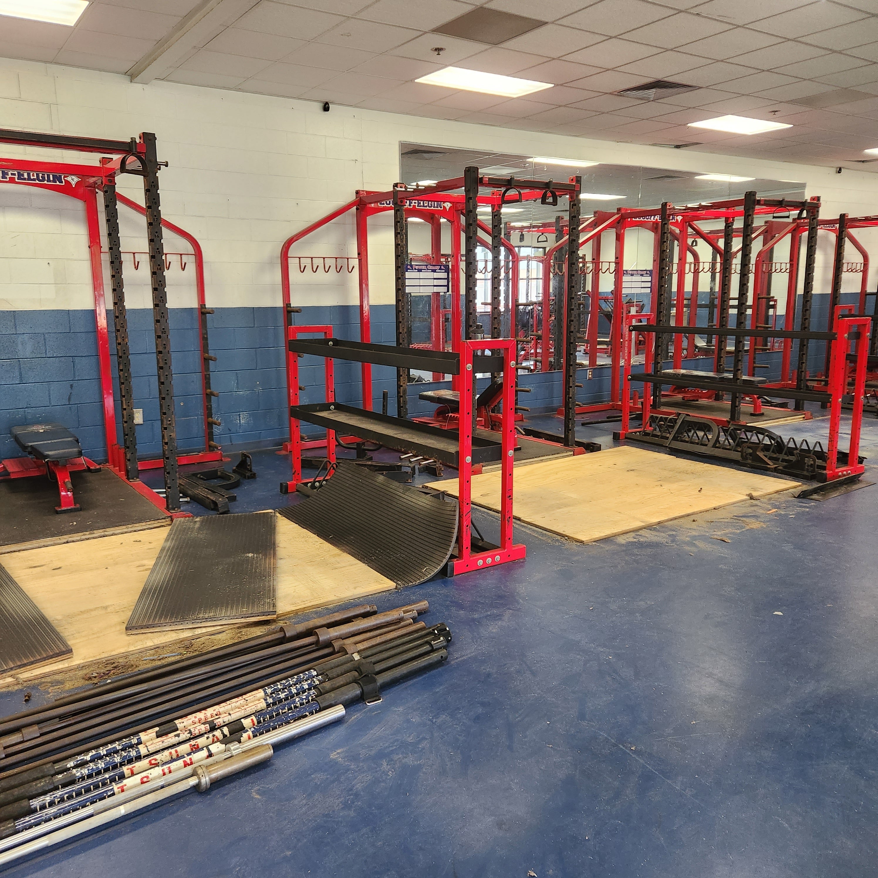 10 Commercial Squat Racks Full Power Racks Red