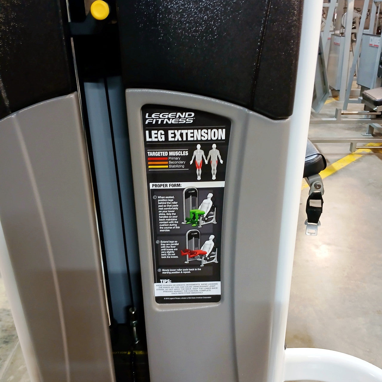 Legend Fitness SelectEDGE Leg Extension (1108)