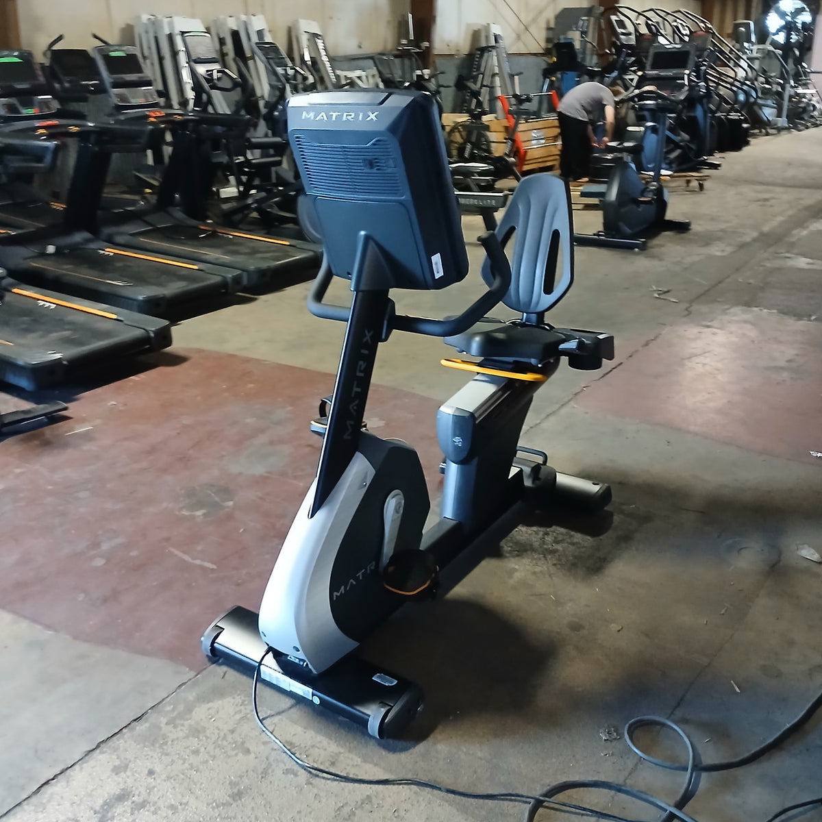 Matrix Performance Recumbent Cycle w/ Premium Led Console