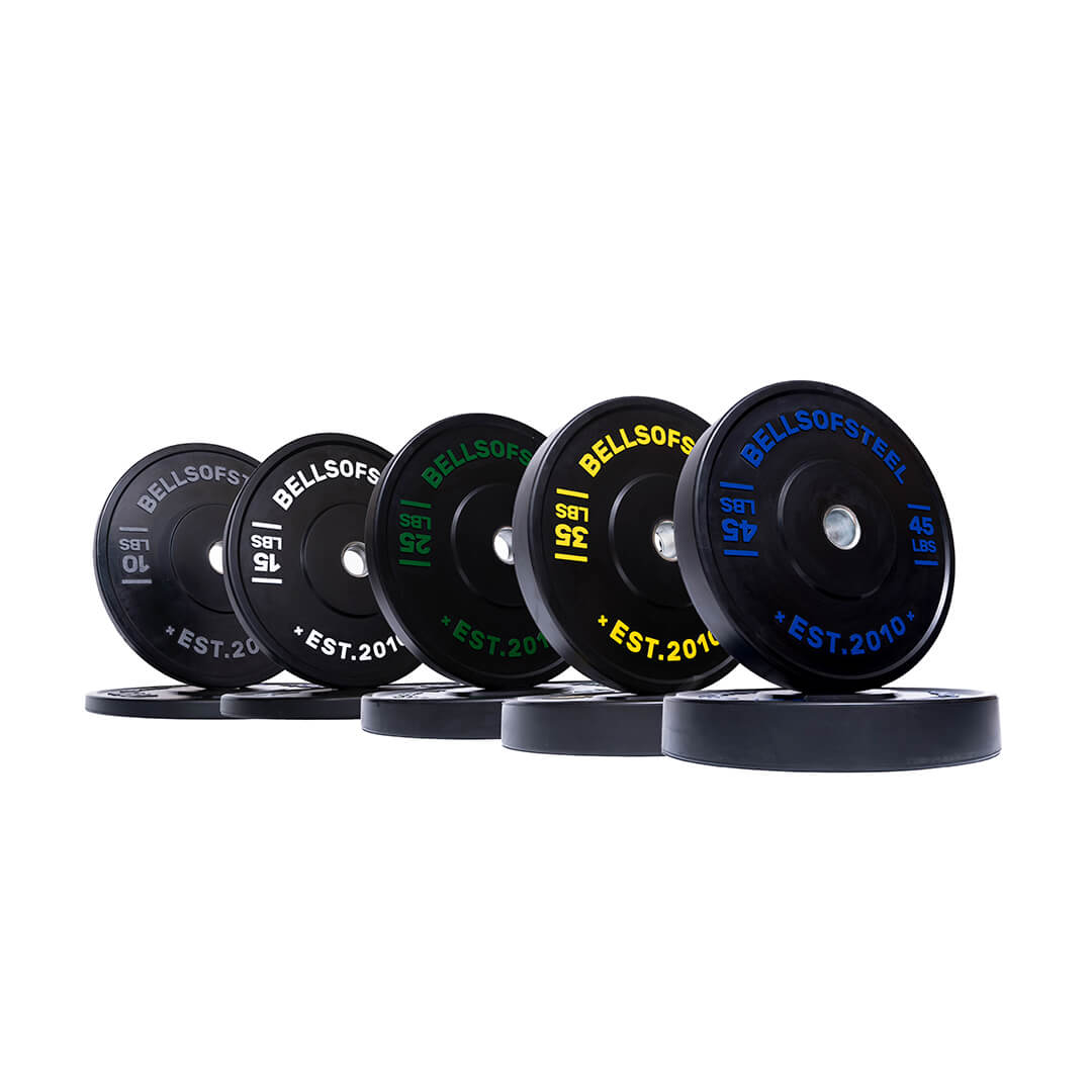 260lb Set Premium Olympic Bumper Plates