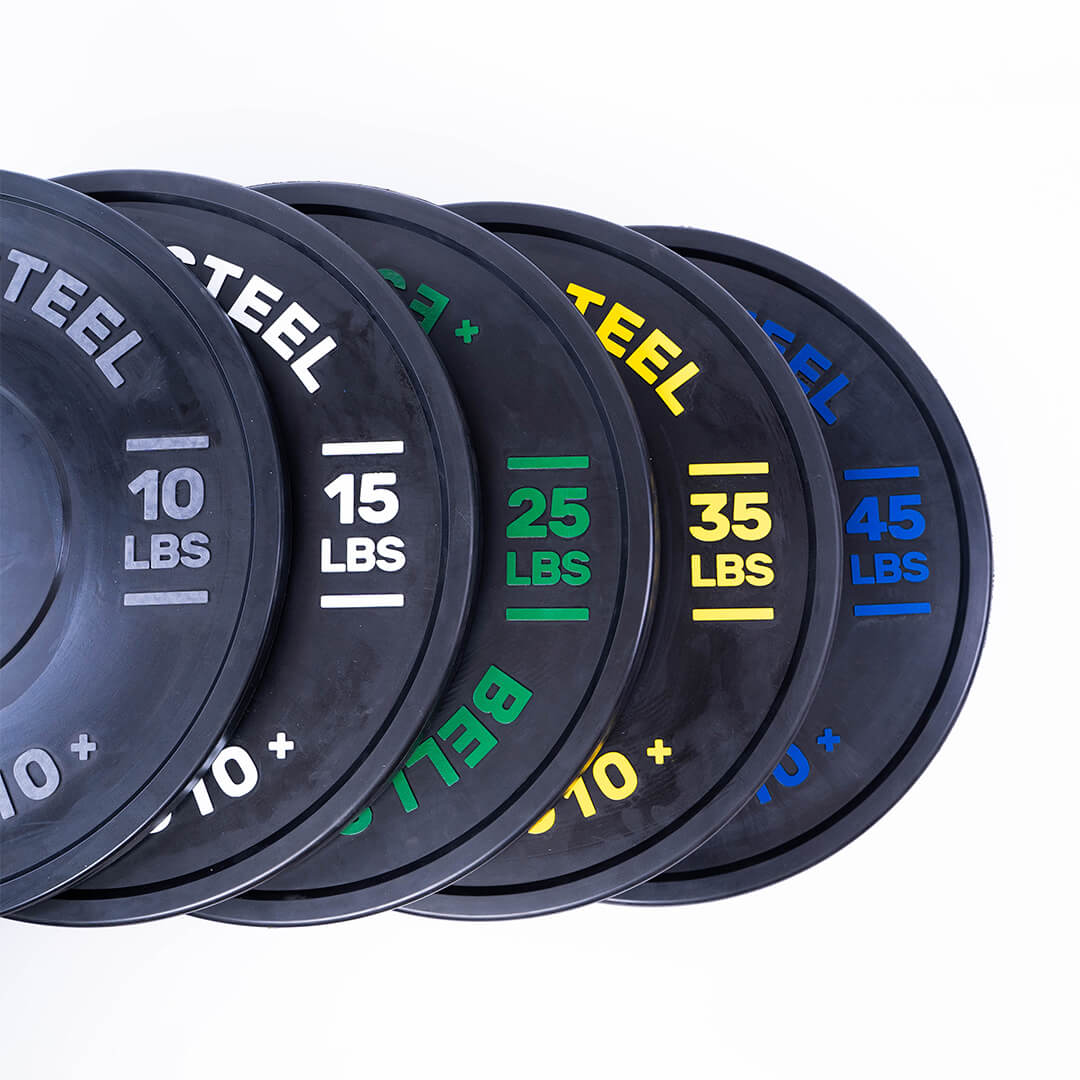 260lb Set Premium Olympic Bumper Plates