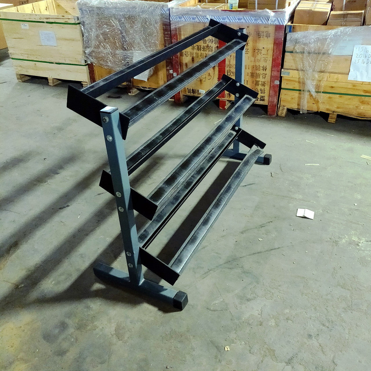 3 Tier Commercial Grade Dumbbell Rack