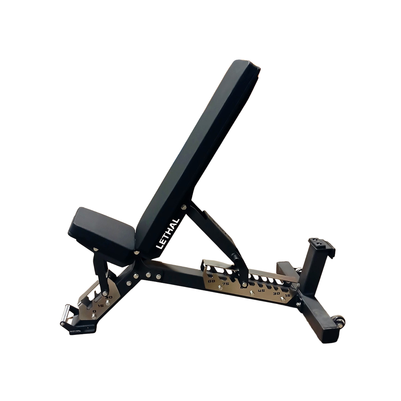 NEW Commercial Lethal Fitness Flat/Incline Adjustable Weight Bench