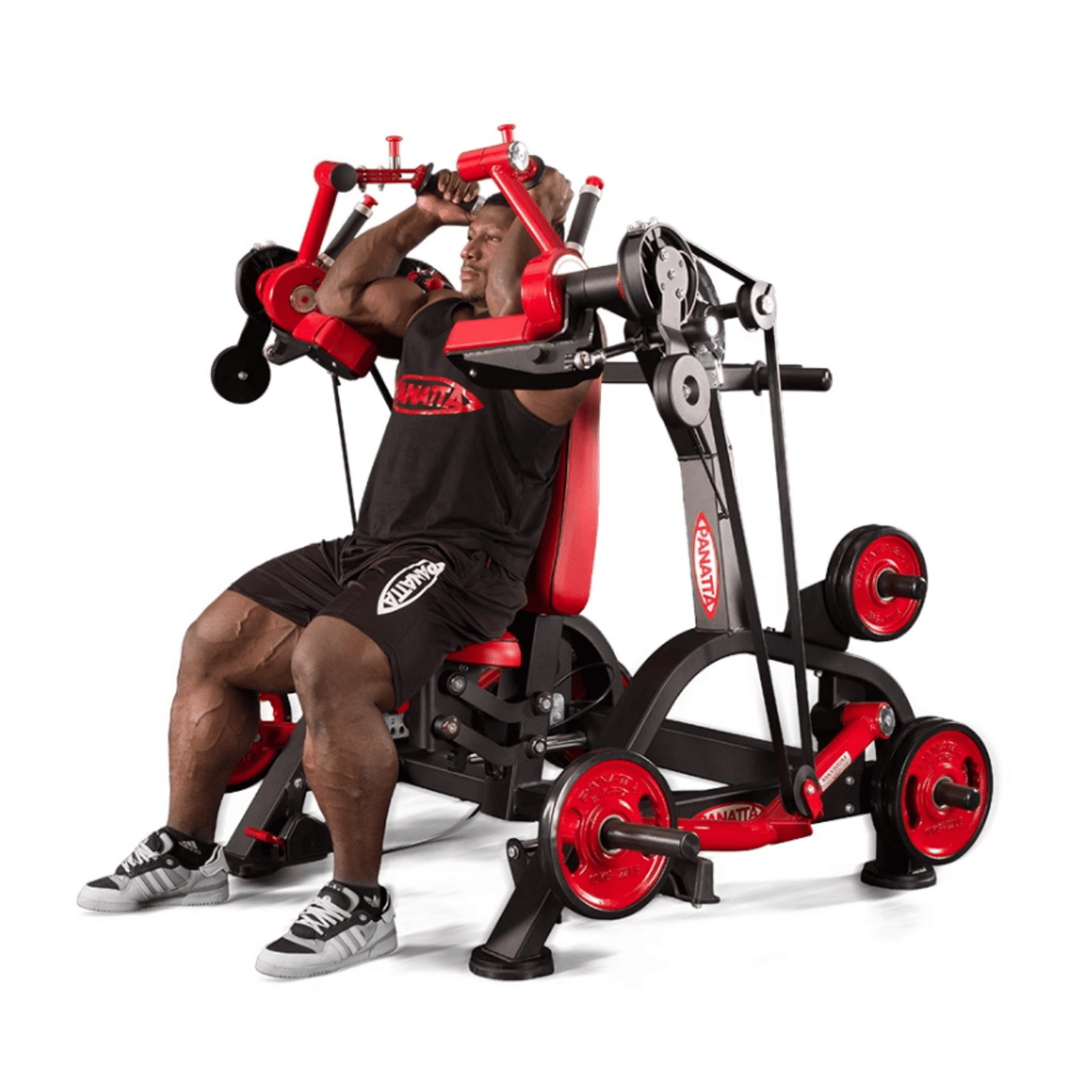 Panatta FreeWeight Special Three Angles Triceps Machine – Plate-Loaded Multi-Angle Arm