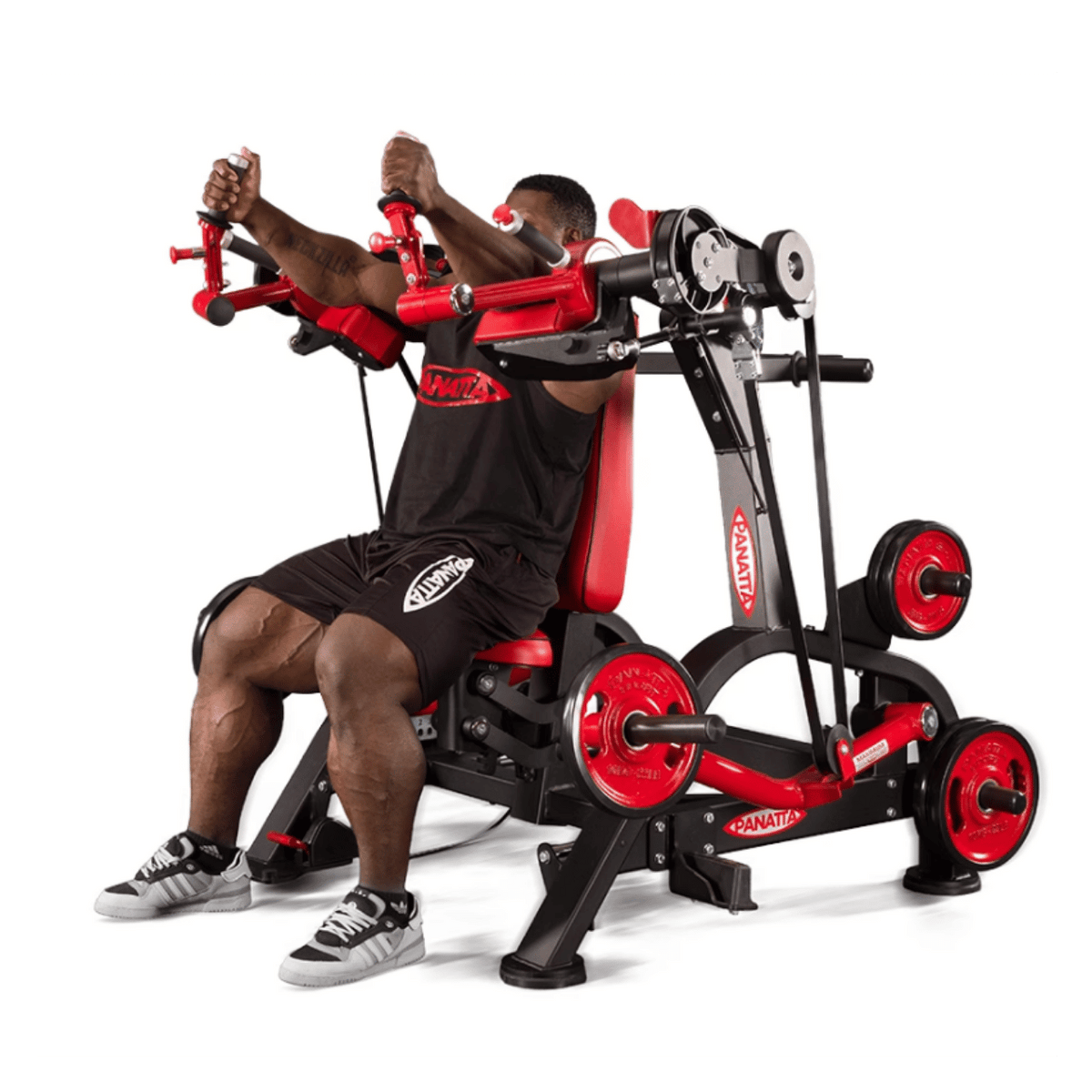 Panatta FreeWeight Special Three Angles Triceps Machine – Plate-Loaded Multi-Angle Arm