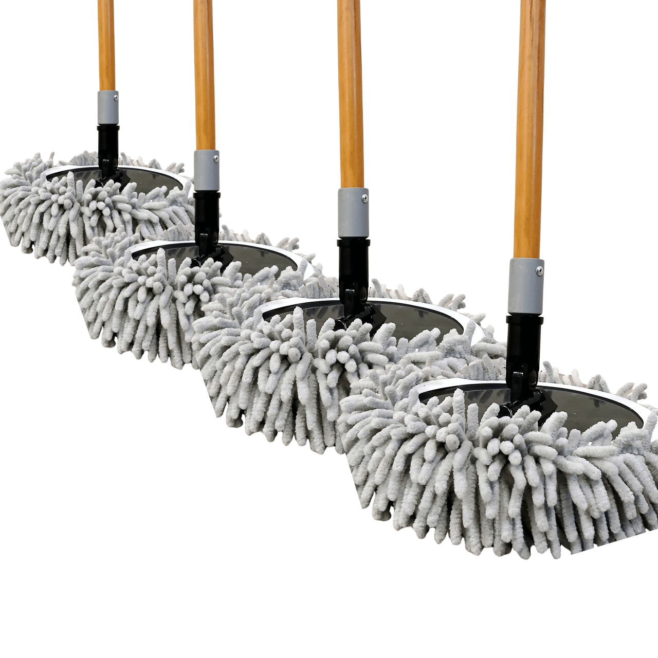 48" Professional Compact Microfiber Mop for Gym Flooring & Turf