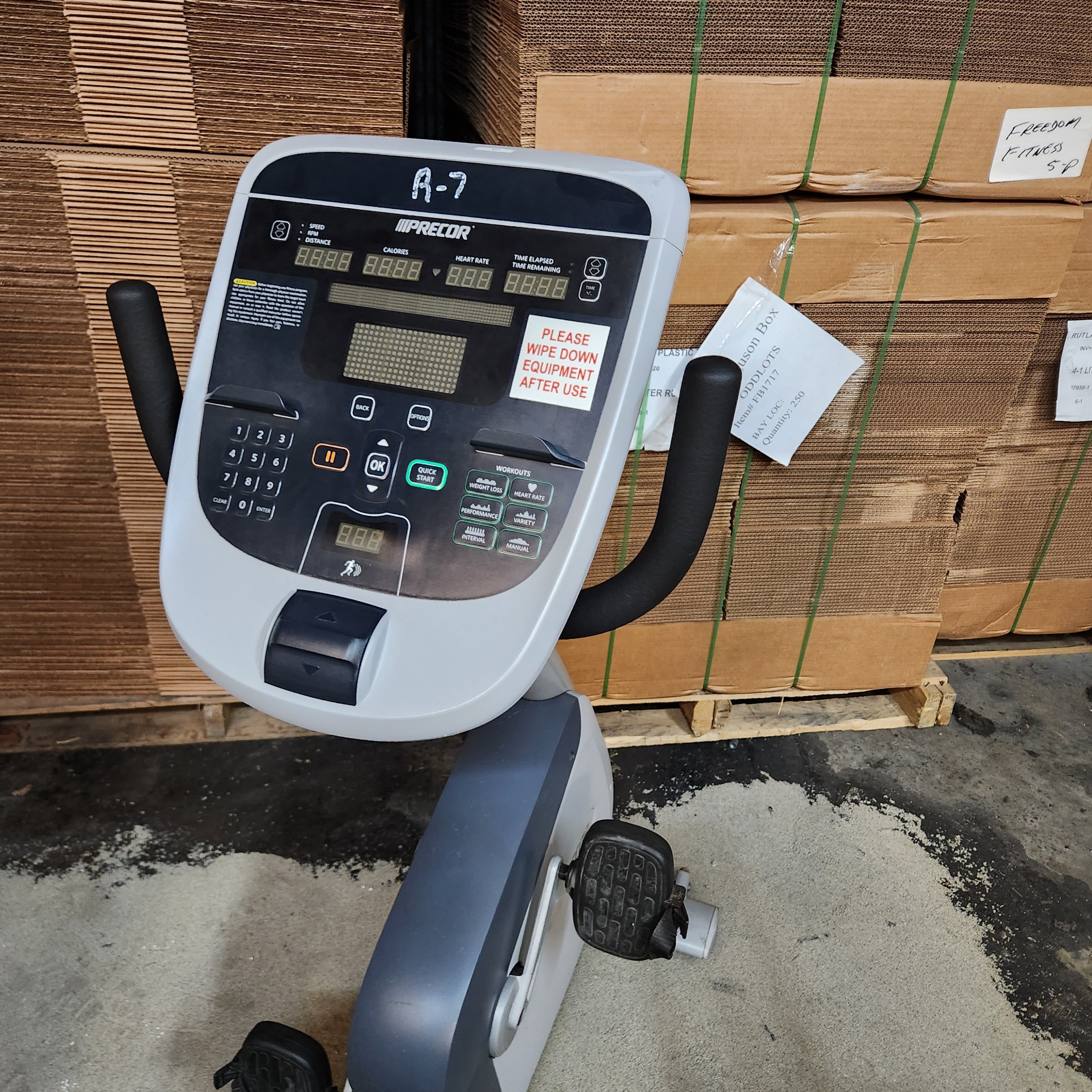 Refurbished Precor Recumbent Bike RBK 885/845/835/825/815 Commercial Grade