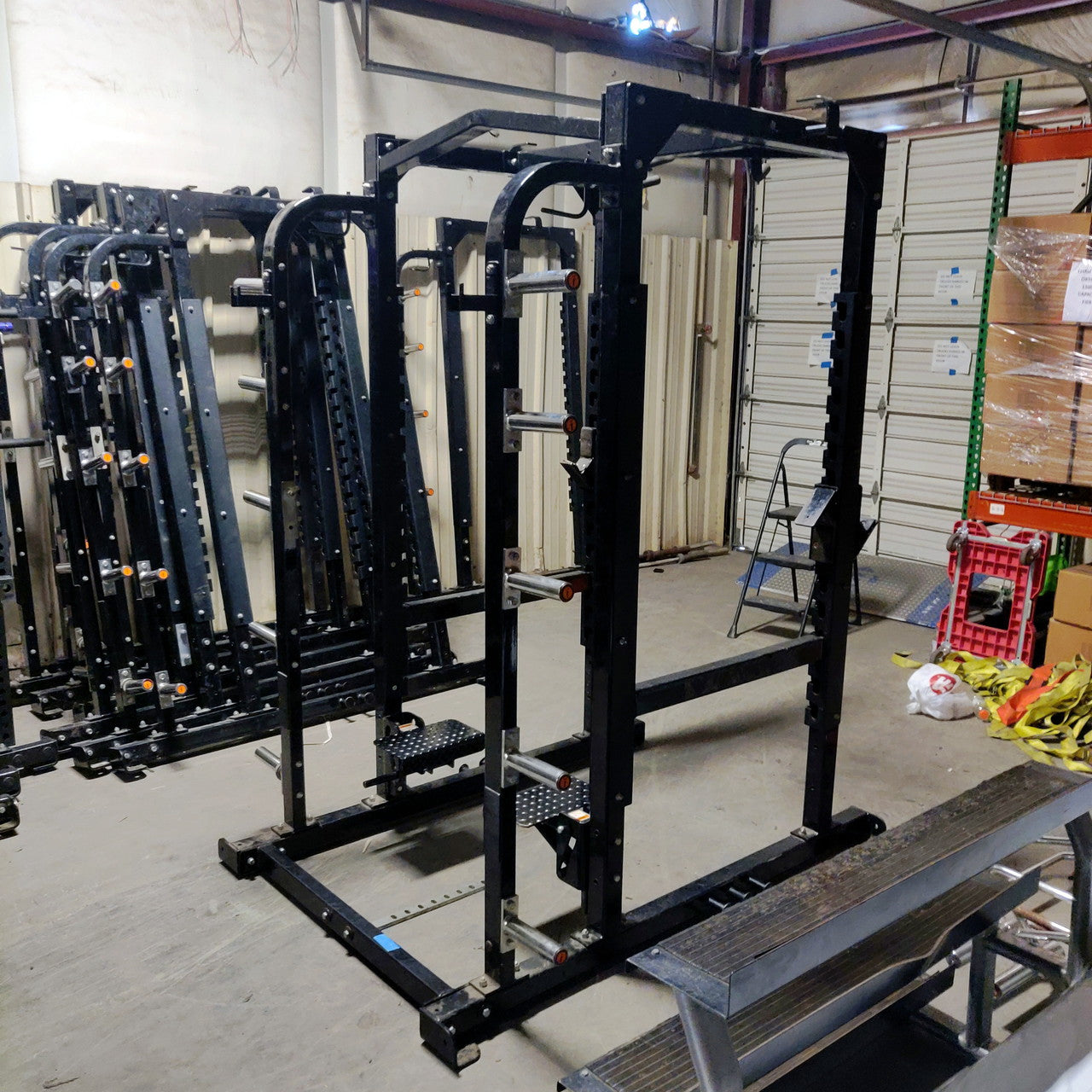 9 Hammer Strength Squat Rack Power Racks with Weight Storage