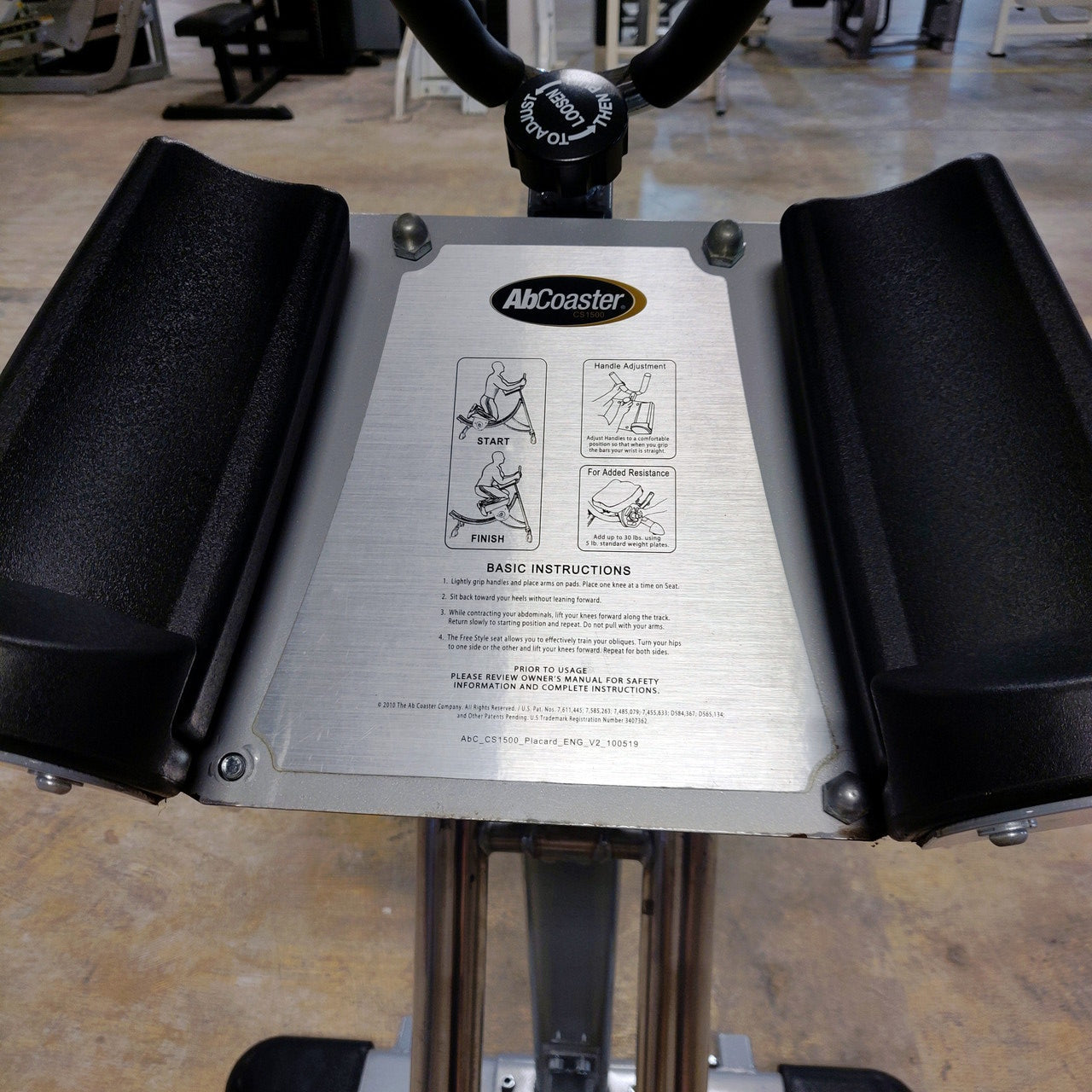 AbCoaster MAX Abdominal Back Trainer