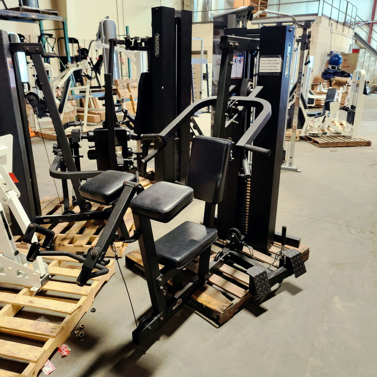 Batca Shoulder Press Bicep Curl Low Row Combo
