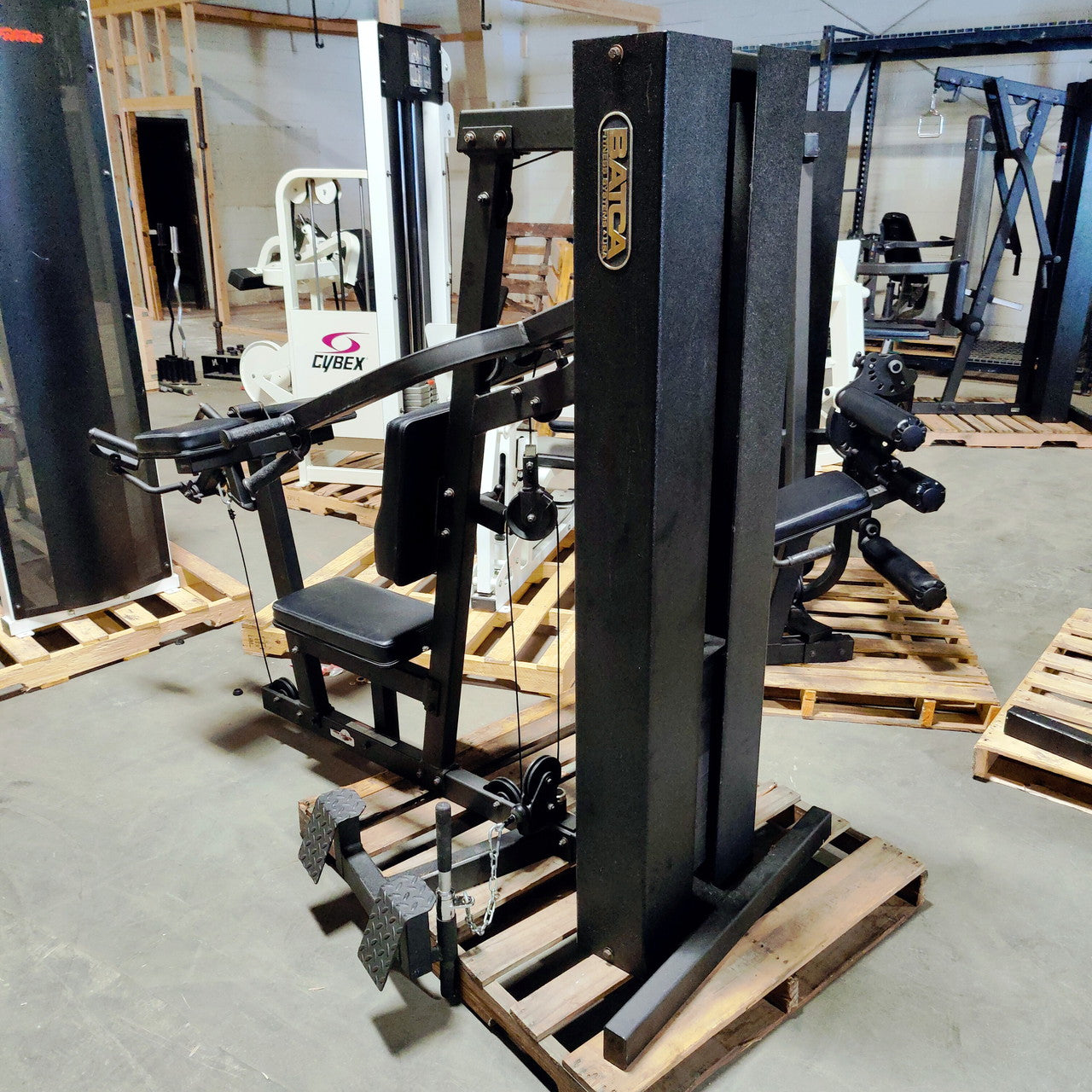 Batca Shoulder Press Bicep Curl Low Row Combo