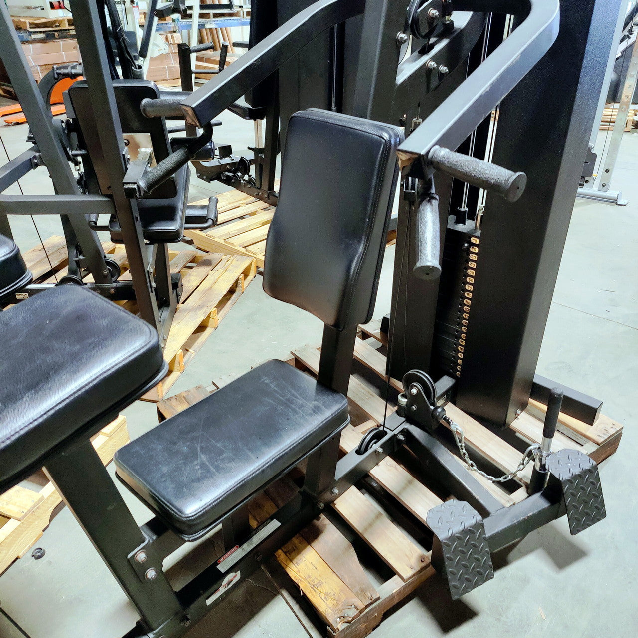 Batca Shoulder Press Bicep Curl Low Row Combo