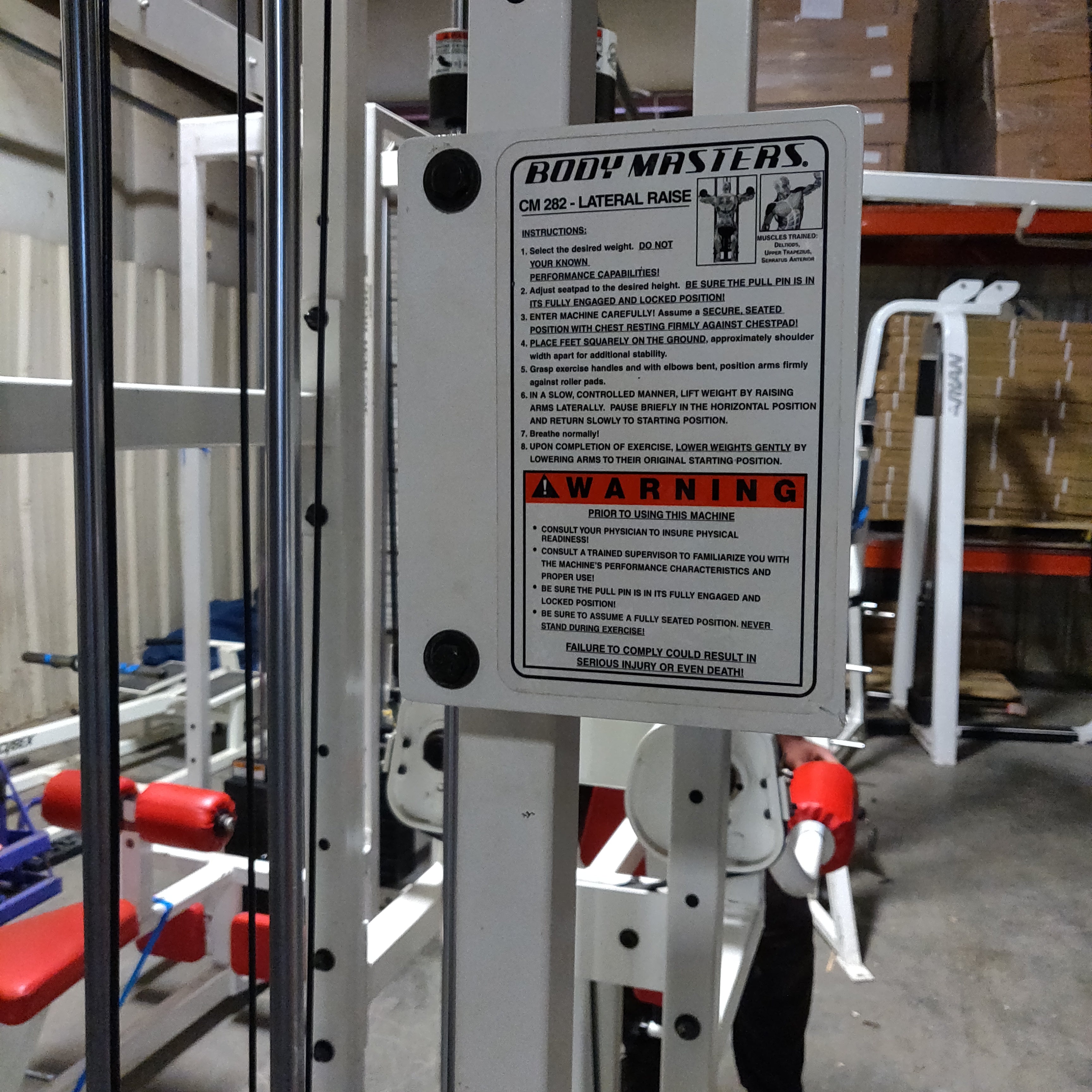 Body Masters Dual Circuit Master with Seated Lateral Raise with Functional Cable Stack