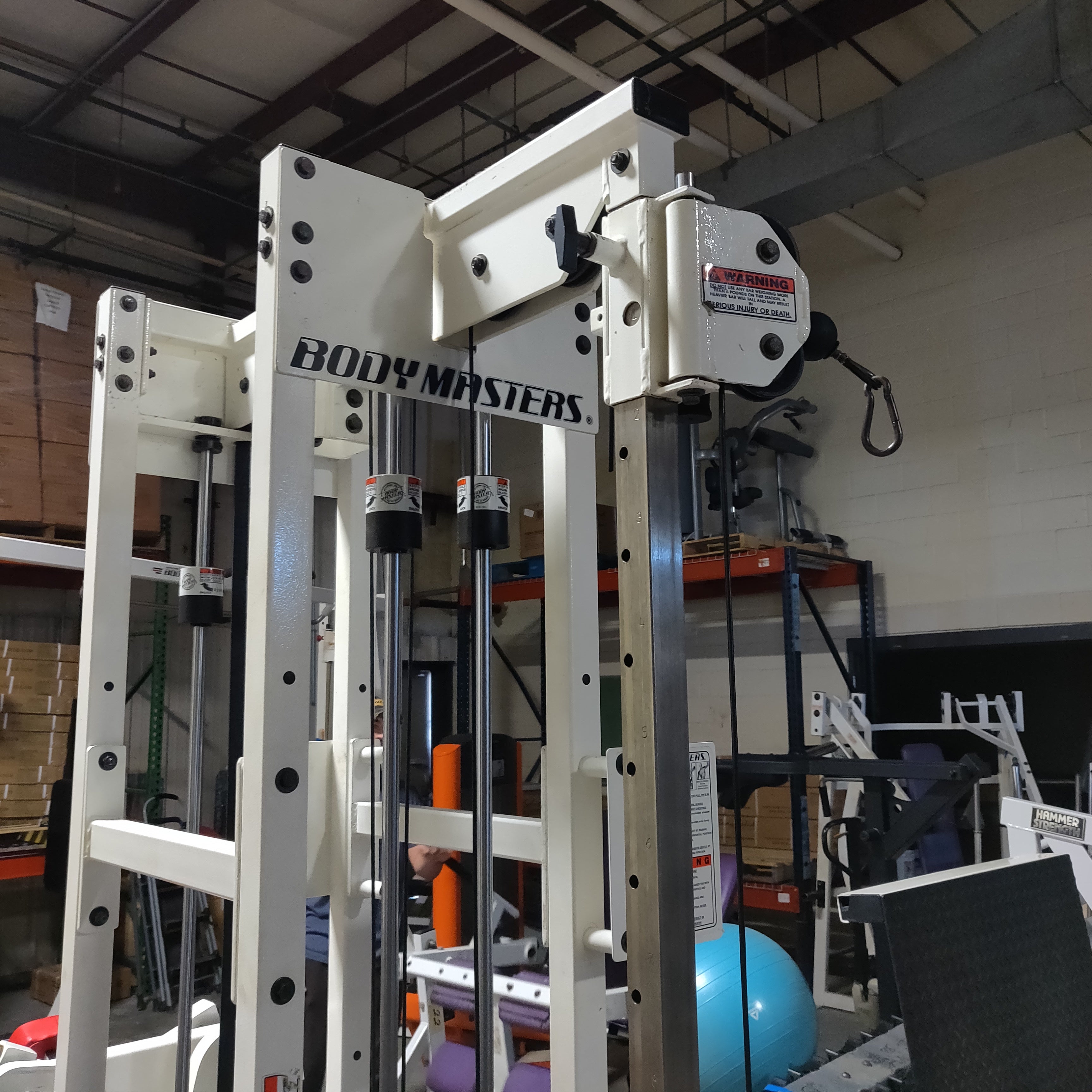 Body Masters Dual Circuit Master with Seated Lateral Raise with Functional Cable Stack