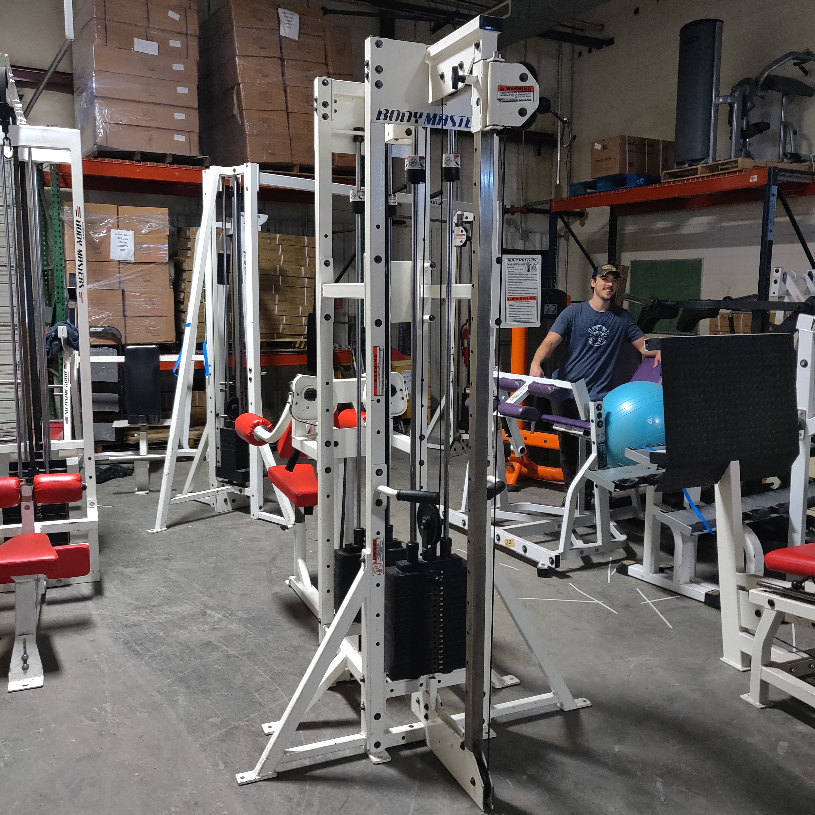 Body Masters Dual Circuit Master with Seated Lateral Raise with Functional Cable Stack