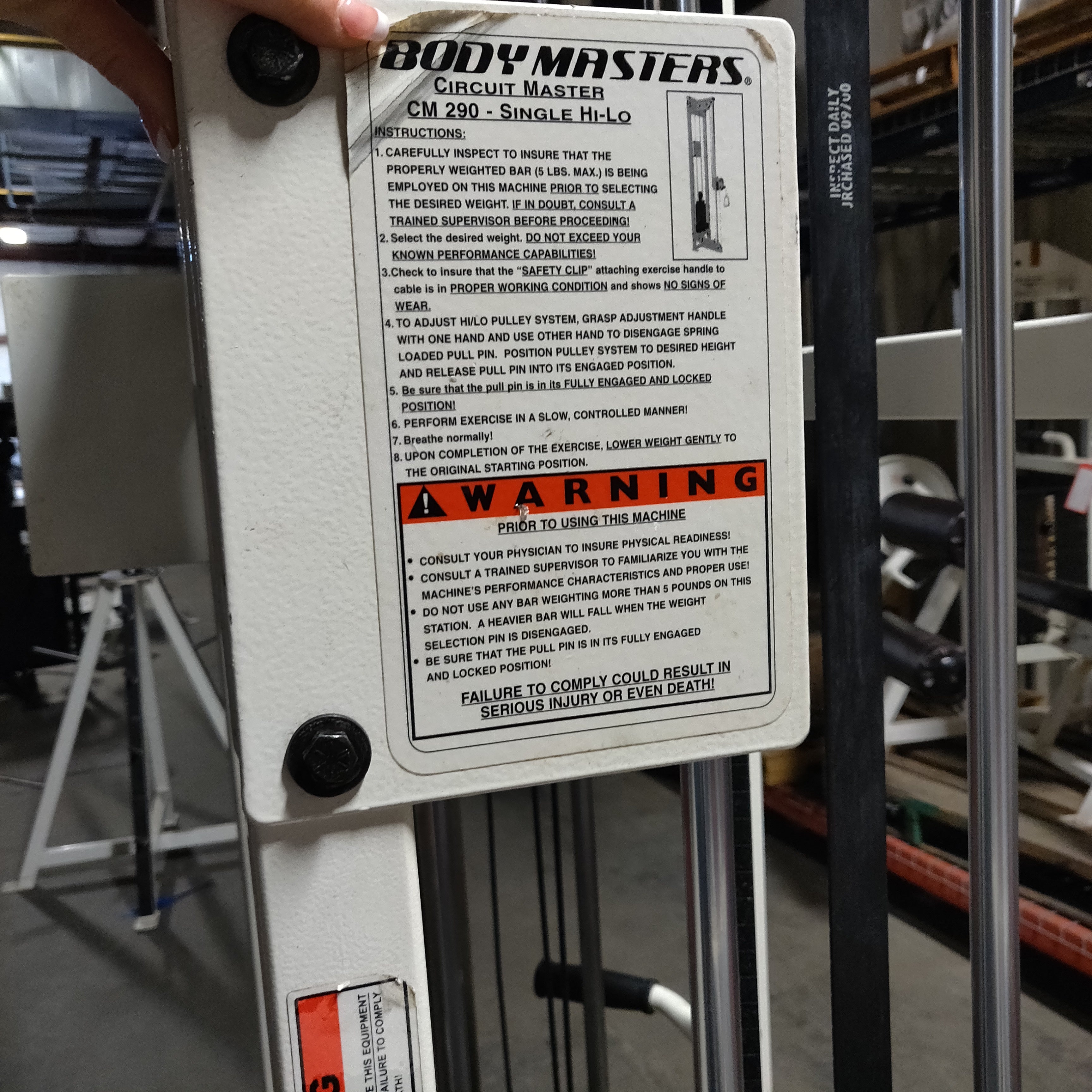 Body Masters Dual Circuit Master with Seated Lateral Raise with Functional Cable Stack