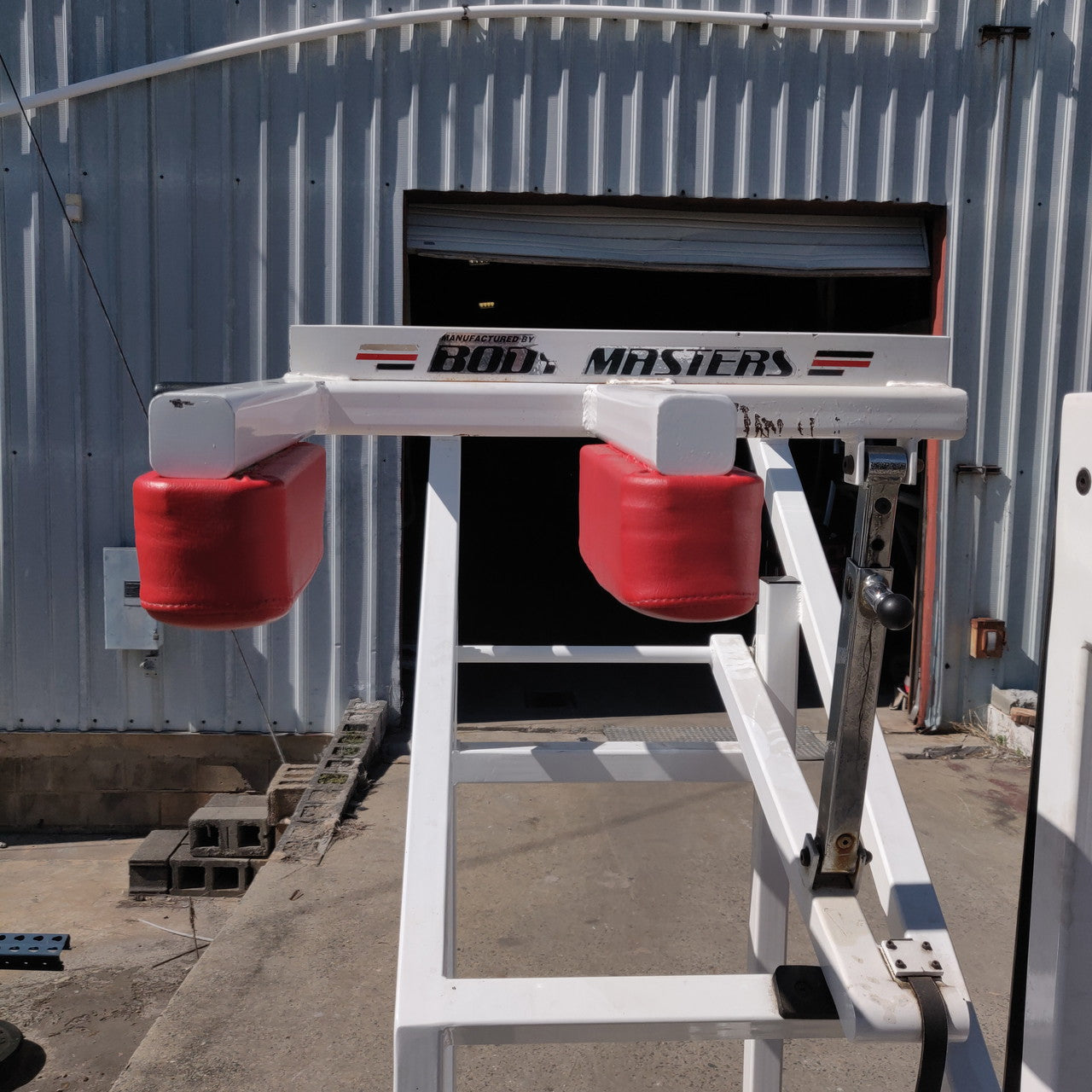 Body Masters Model 120 Standing Calf Raise W/400lb Weight Stack