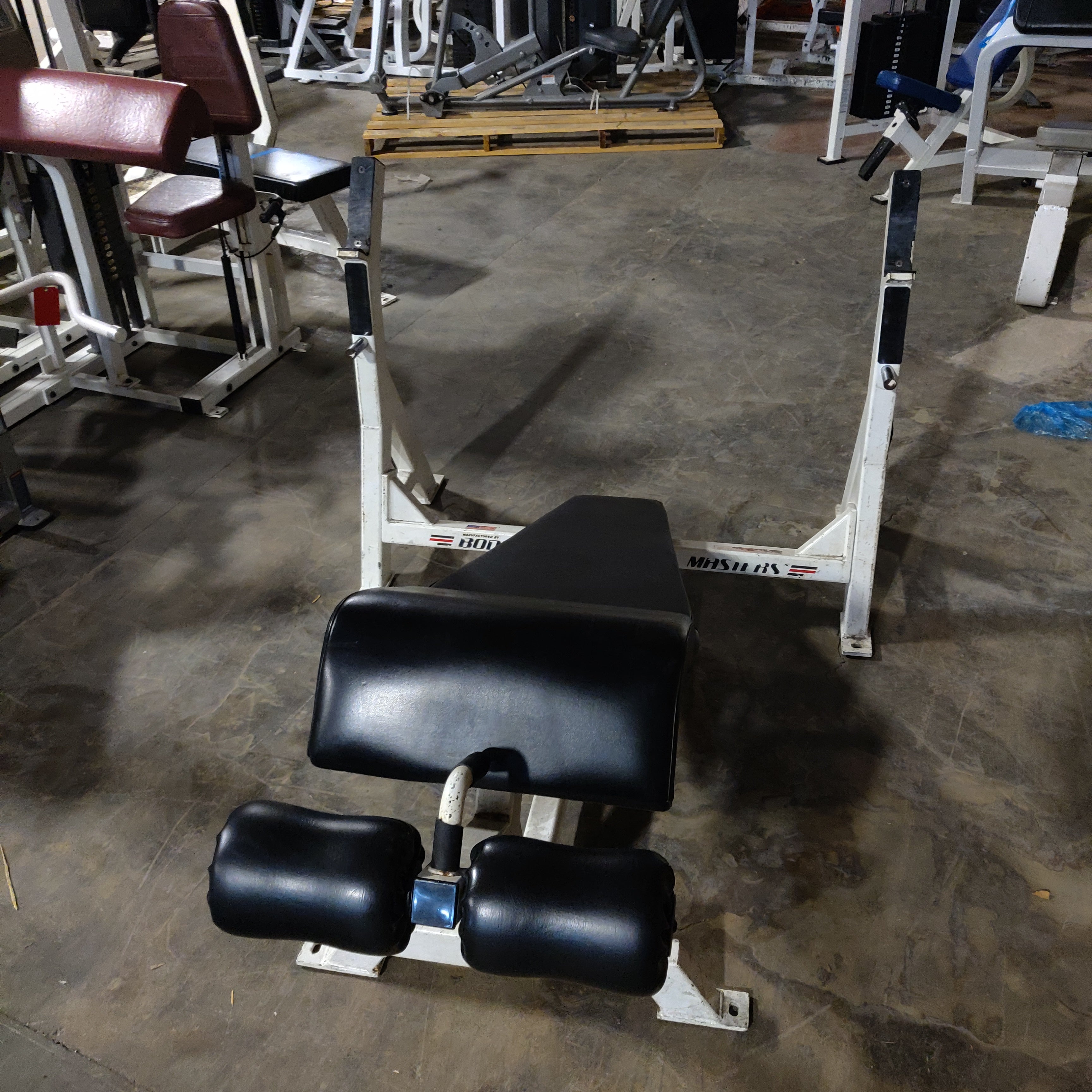 Body Masters Olympic Decline Bench with Uprights