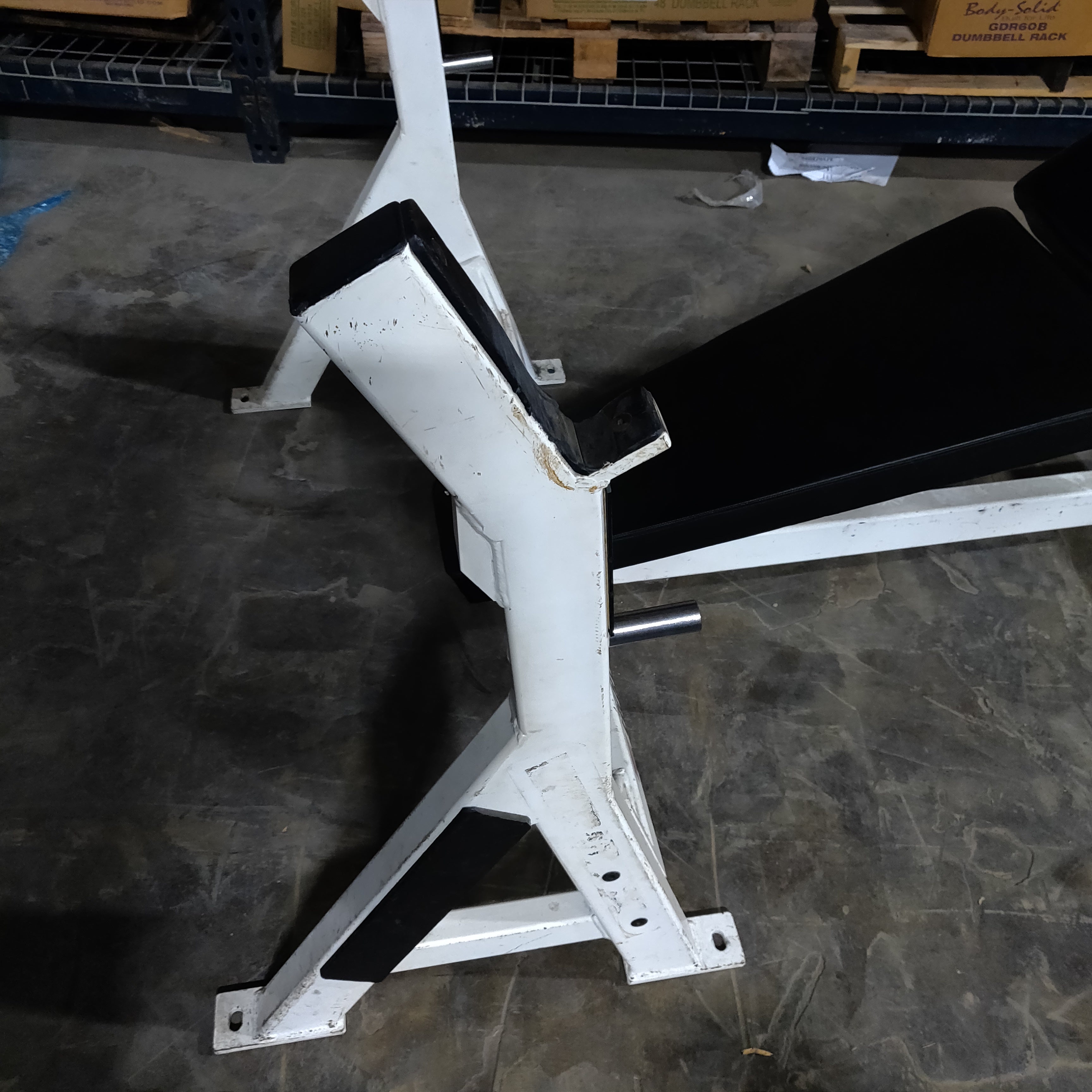 Body Masters Olympic Decline Bench with Uprights