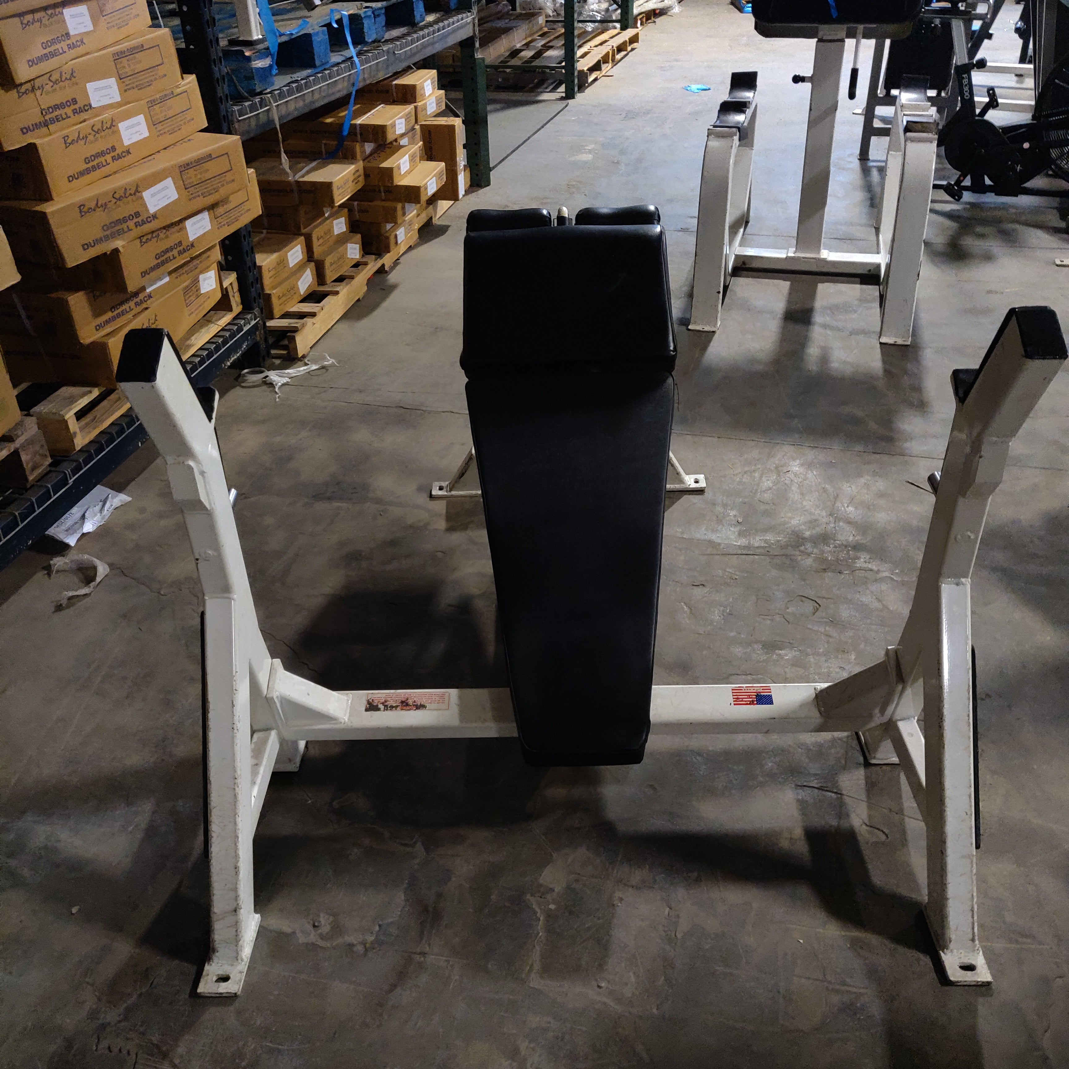 Body Masters Olympic Decline Bench with Uprights