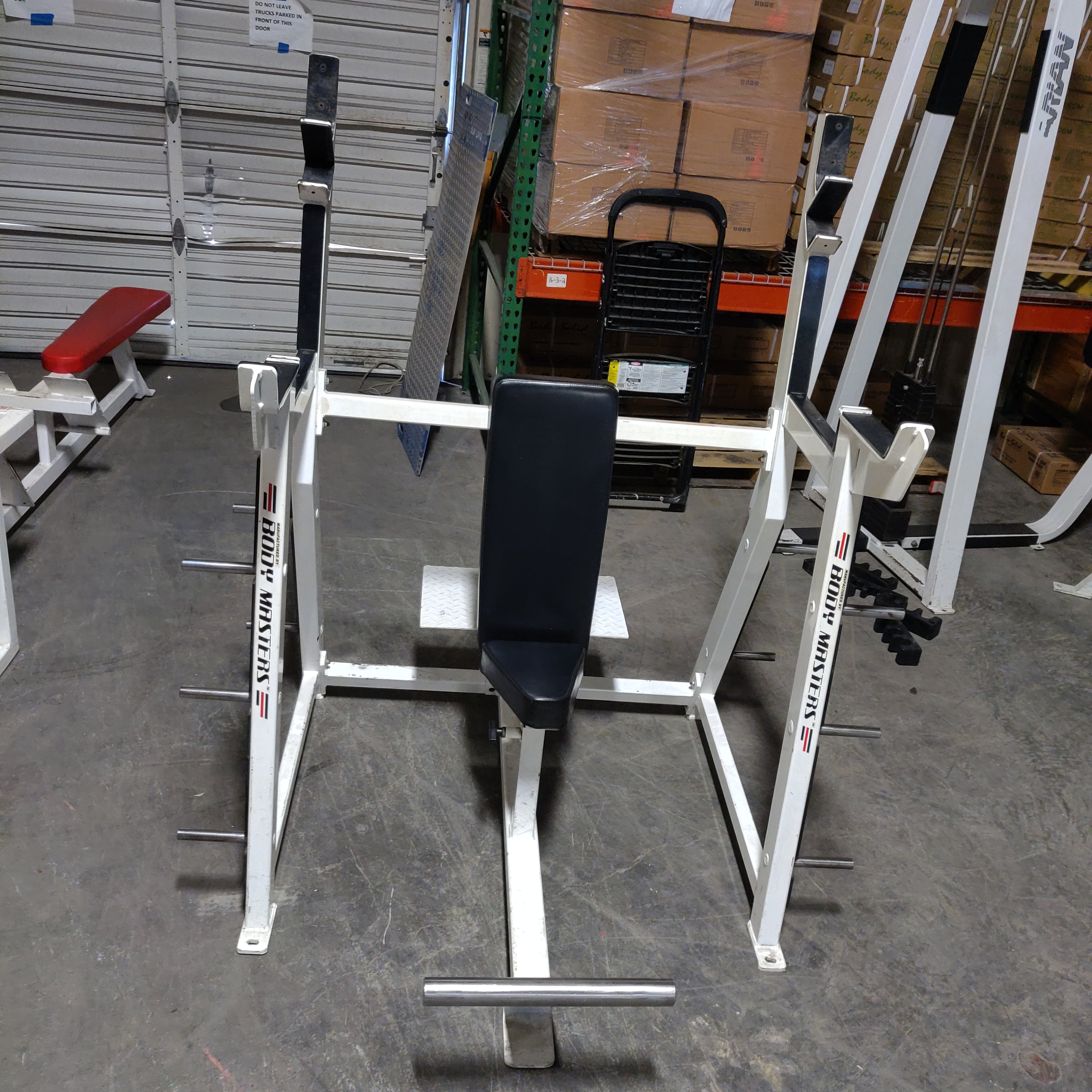 Body Masters Olympic Military Press