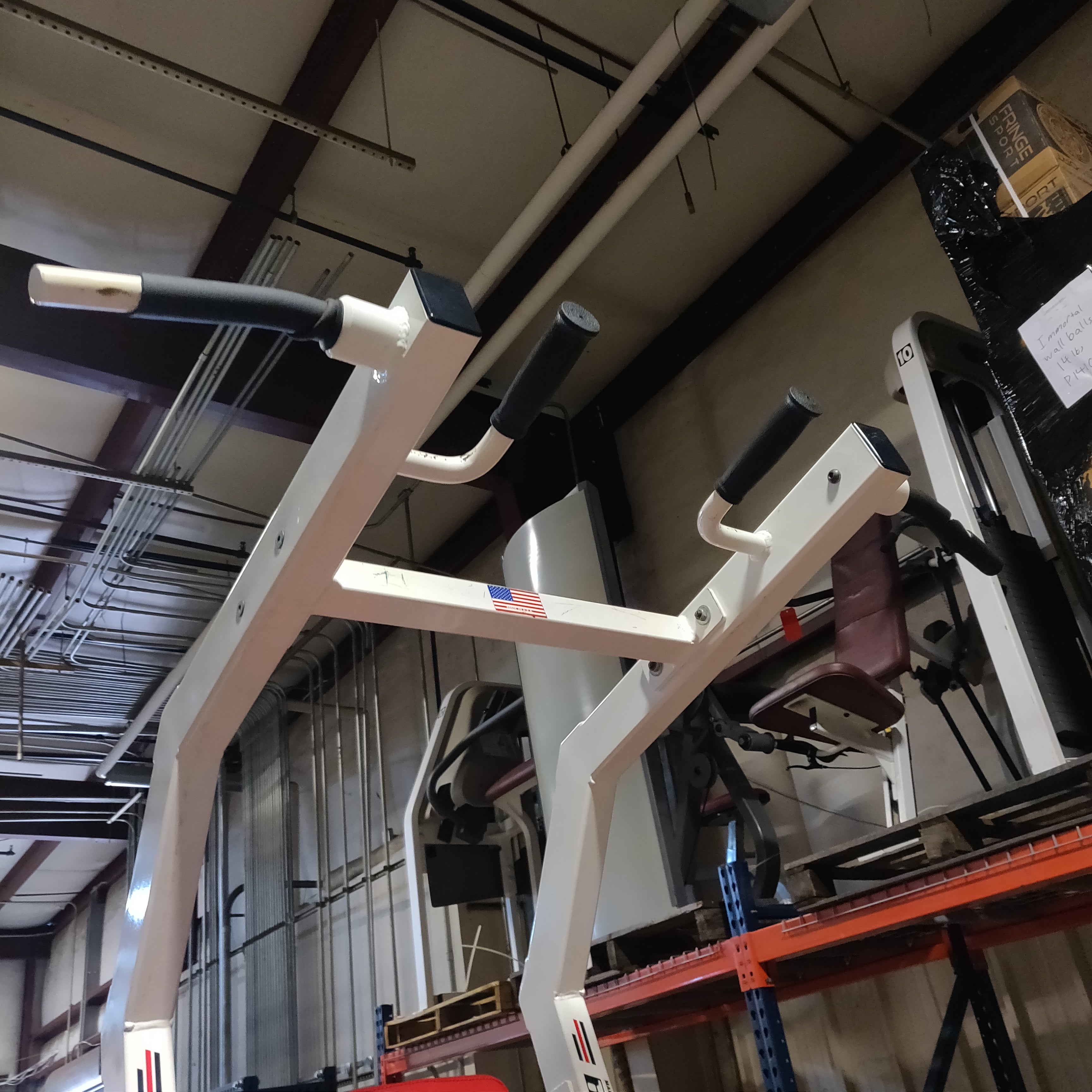 Body Masters Vertical Knee Raise, Dip, Pull-Up Station