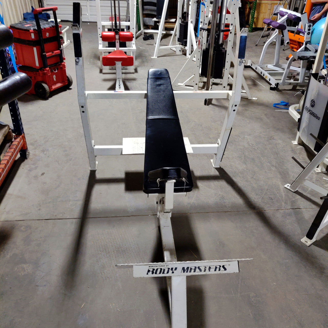 Bodymasters Incline Benchpress Setup