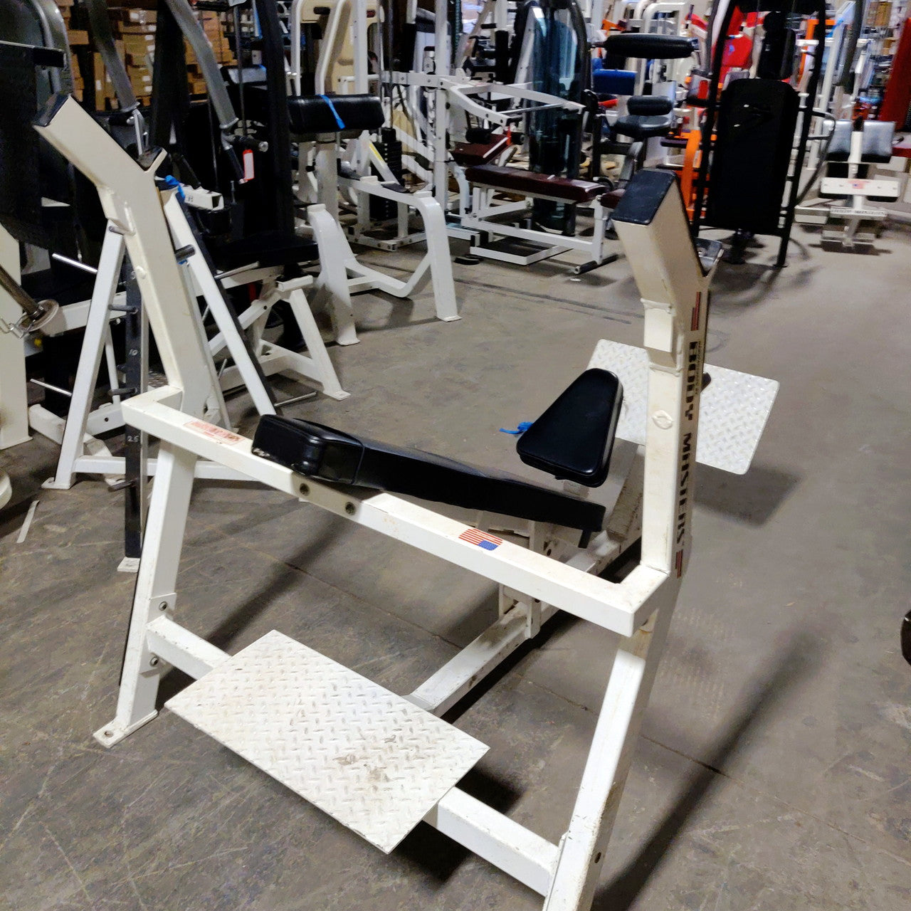 Bodymasters Incline Benchpress Setup