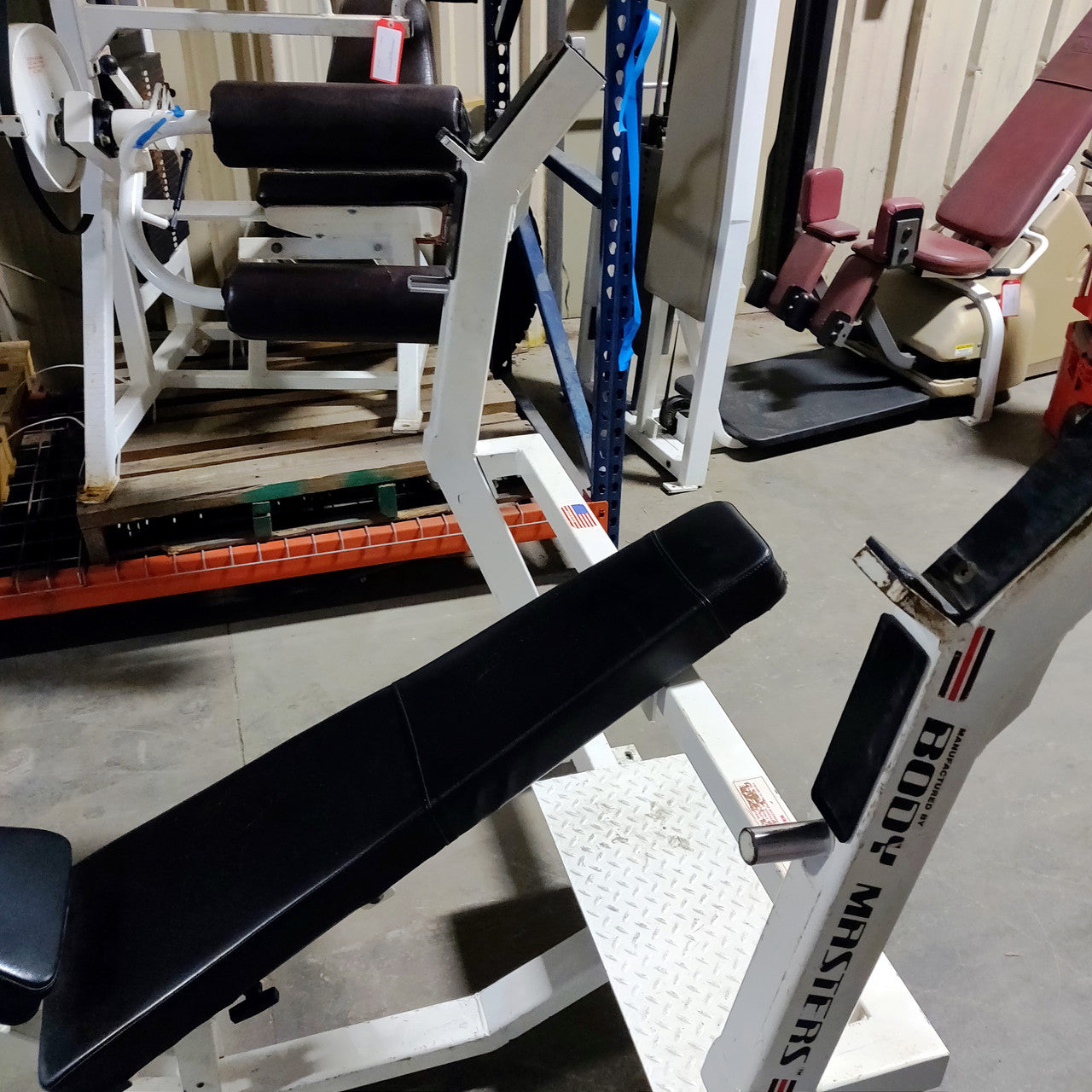 Bodymasters Incline Benchpress Setup