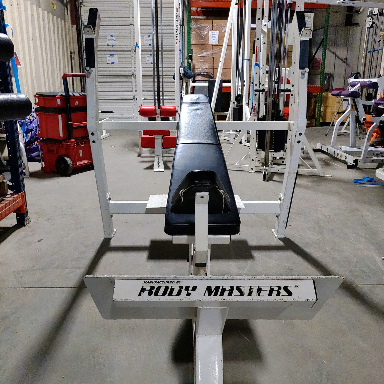 Bodymasters Incline Benchpress Setup