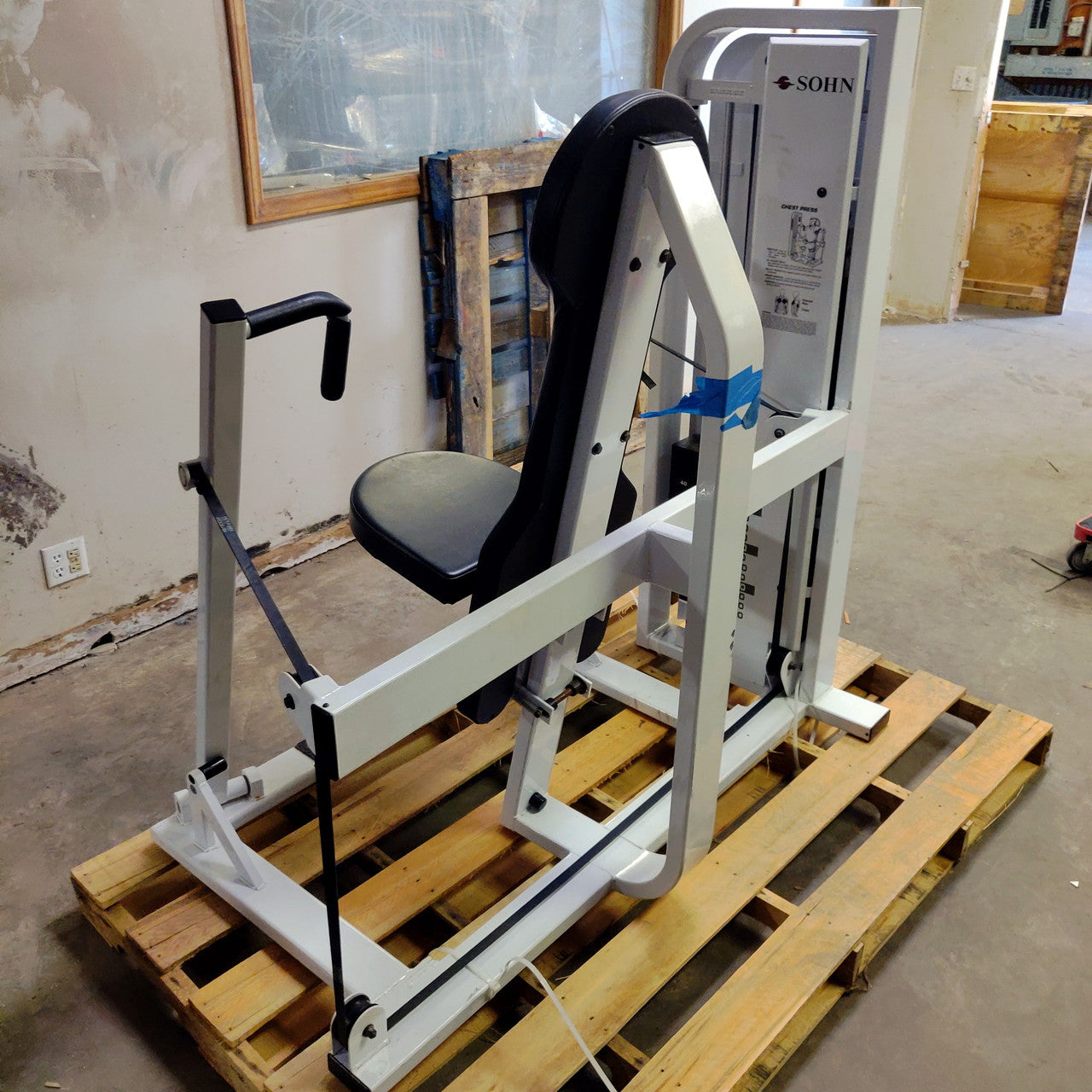 Sohn 7 Piece Strength Circuit Cable Tower/Leg Extension/Leg Curl/Ab/Lateral Raise/Bicep Curl/Chest Press