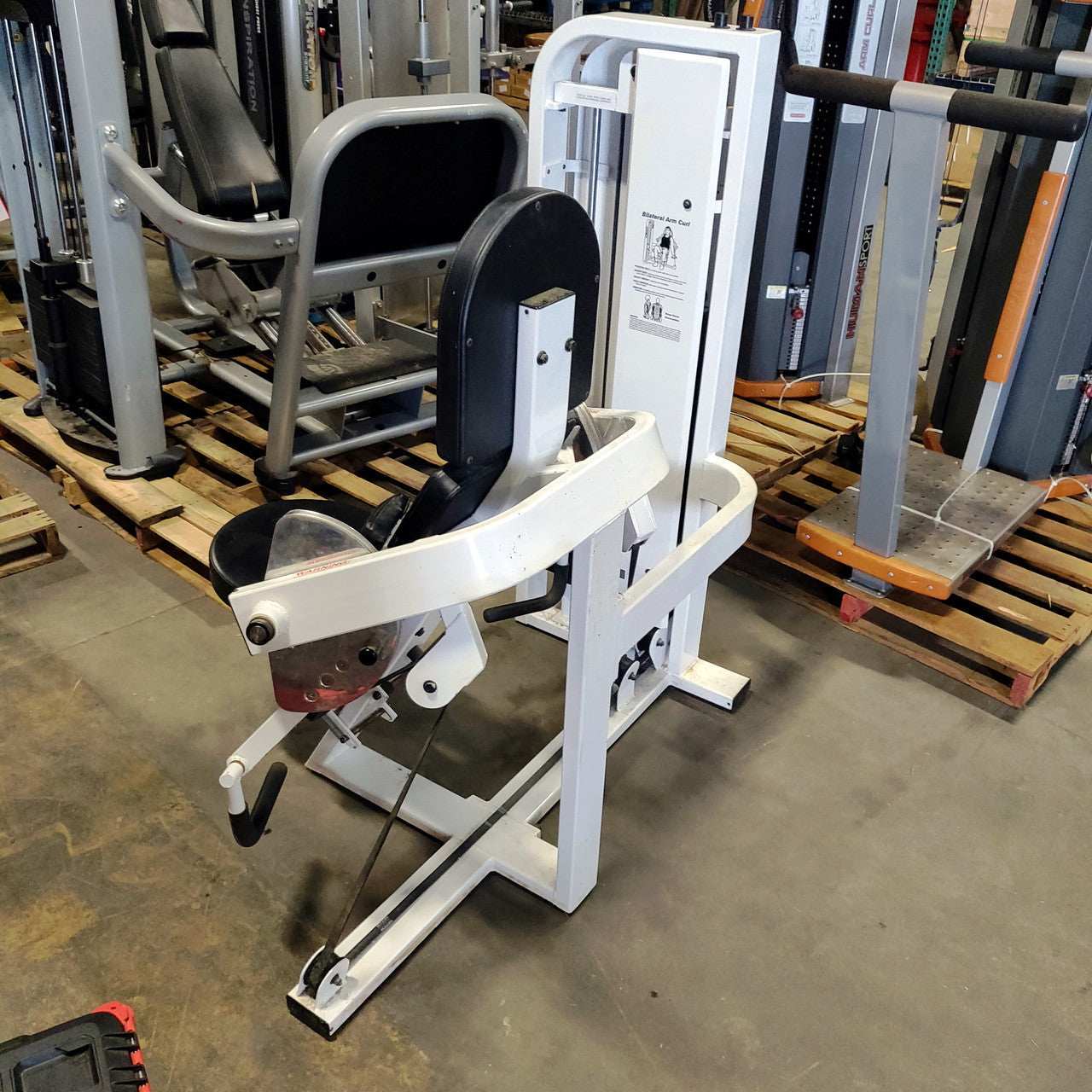 Sohn 7 Piece Strength Circuit Cable Tower/Leg Extension/Leg Curl/Ab/Lateral Raise/Bicep Curl/Chest Press