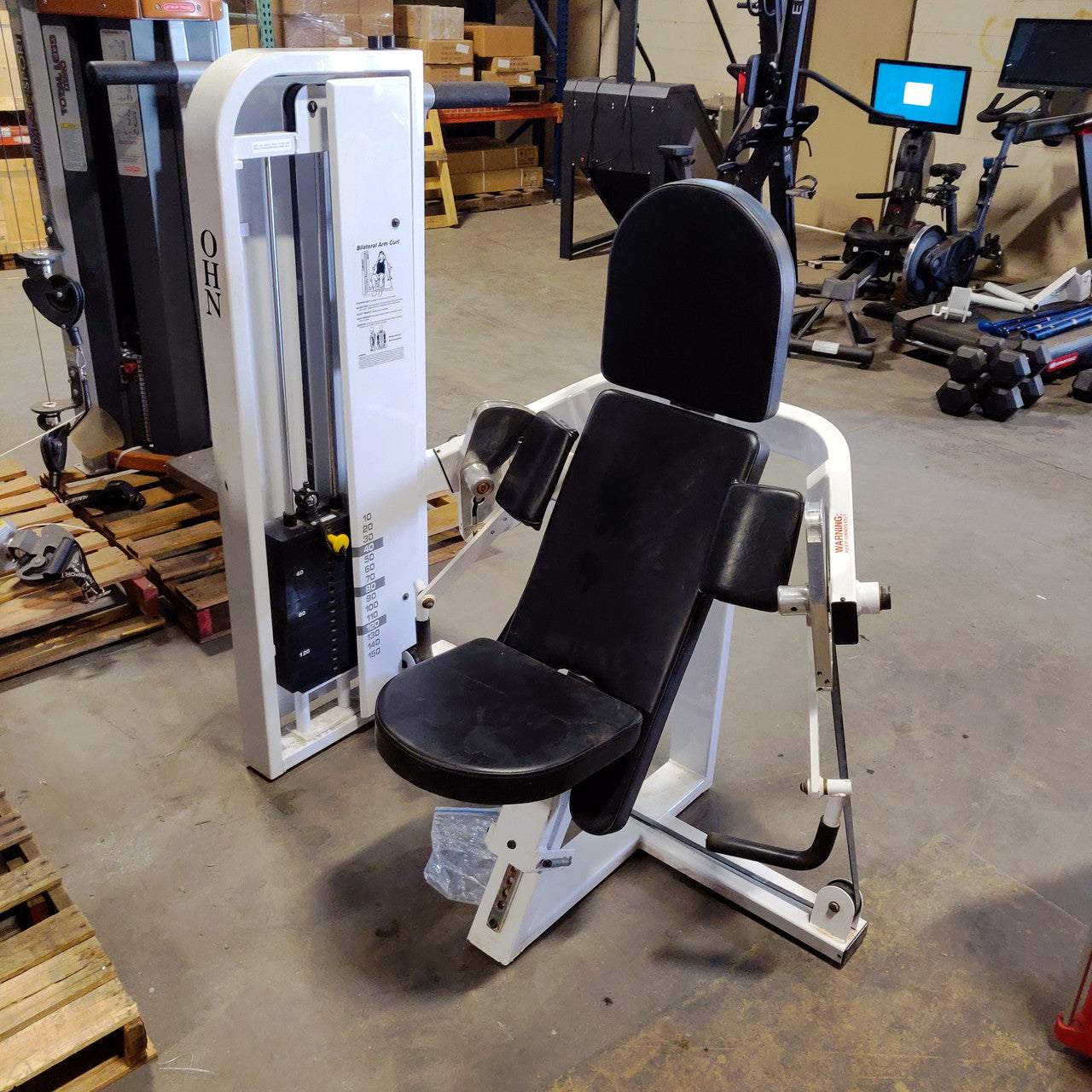 Sohn 7 Piece Strength Circuit Cable Tower/Leg Extension/Leg Curl/Ab/Lateral Raise/Bicep Curl/Chest Press