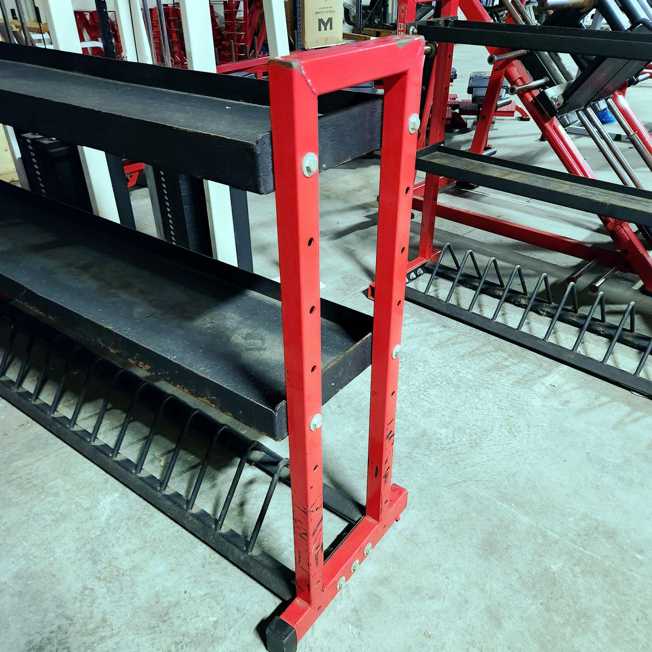 Commercial Dumbbell/Bumper/Kettlebell Storage Shelves (Similar to Mass Storage) Williams Strength