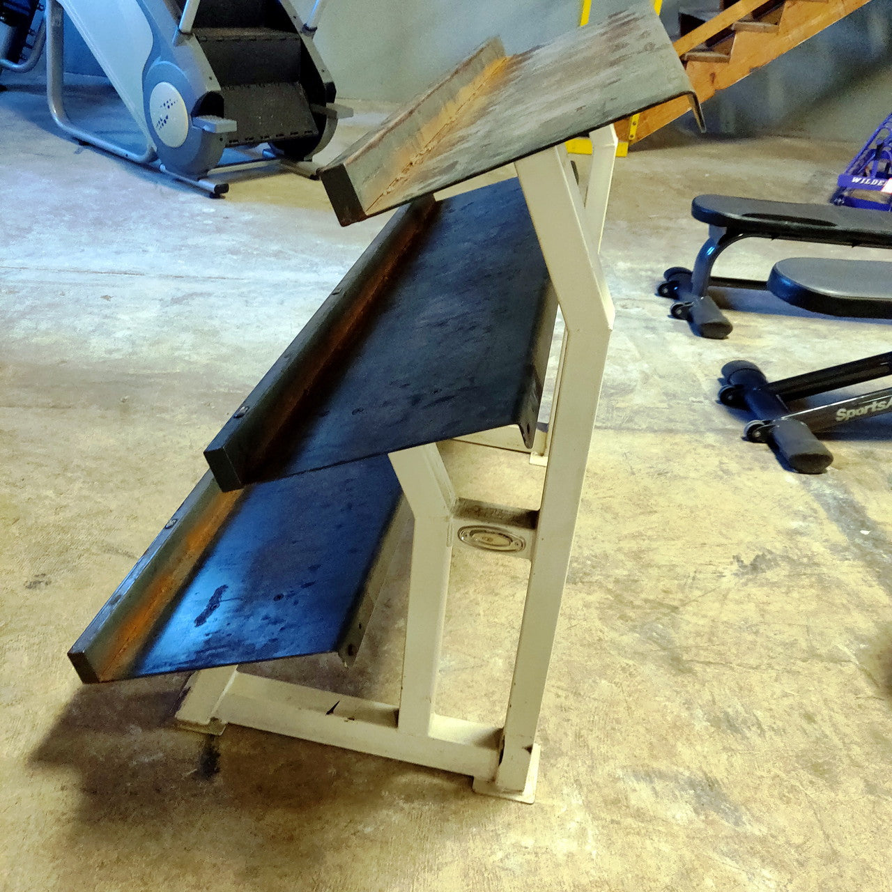 Commercial Dumbbell/ Kettlebell Rack – Gym-Grade Storage