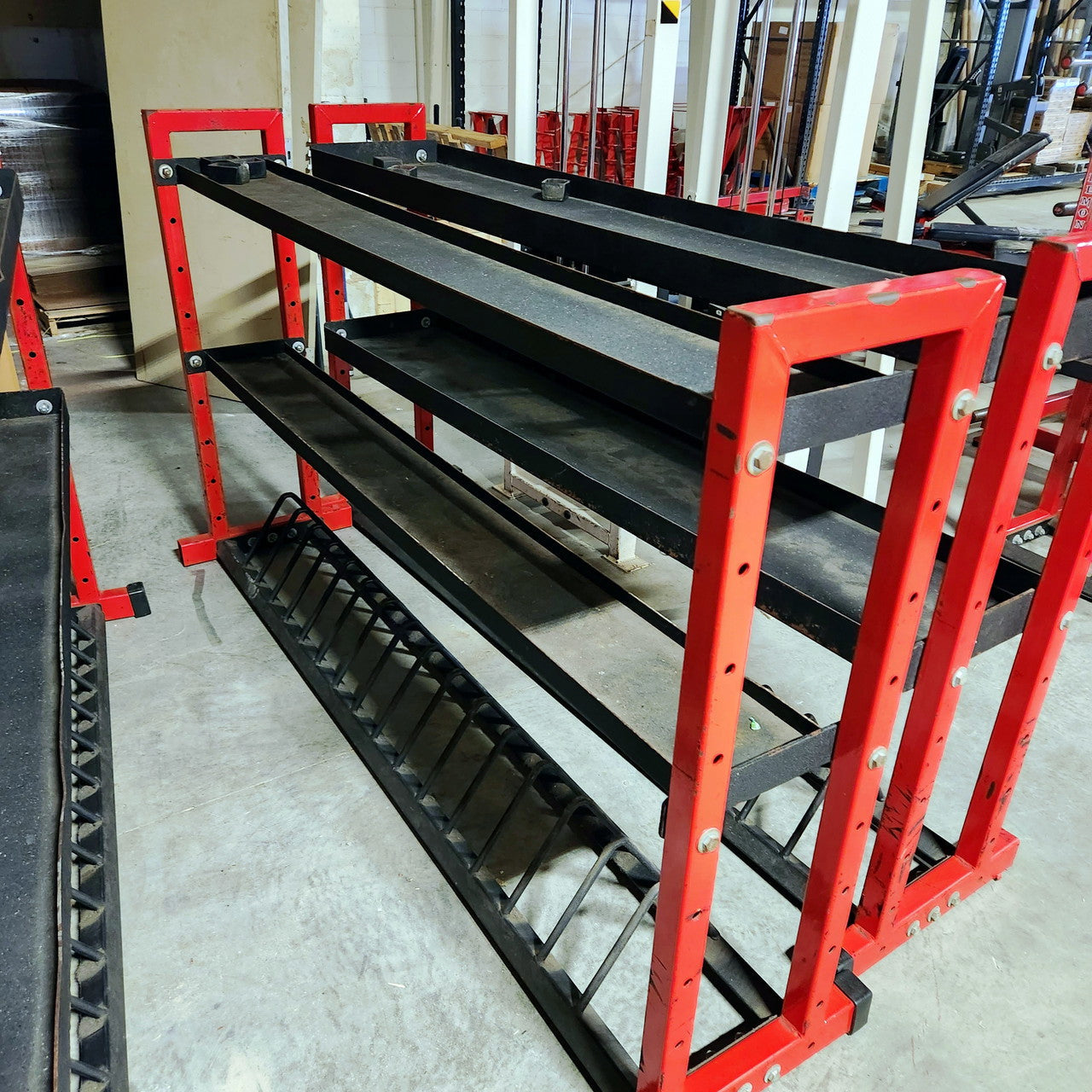 Commercial Kettlebell/Bumper Plate Storage Shelves (Similar to Mass Storage) Williams Strength