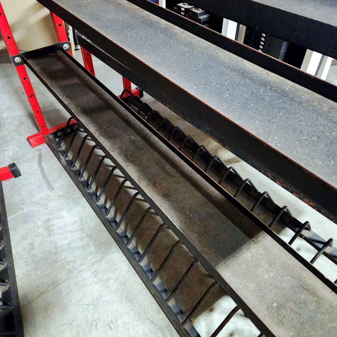 Commercial Kettlebell/Bumper Plate Storage Shelves (Similar to Mass Storage) Williams Strength