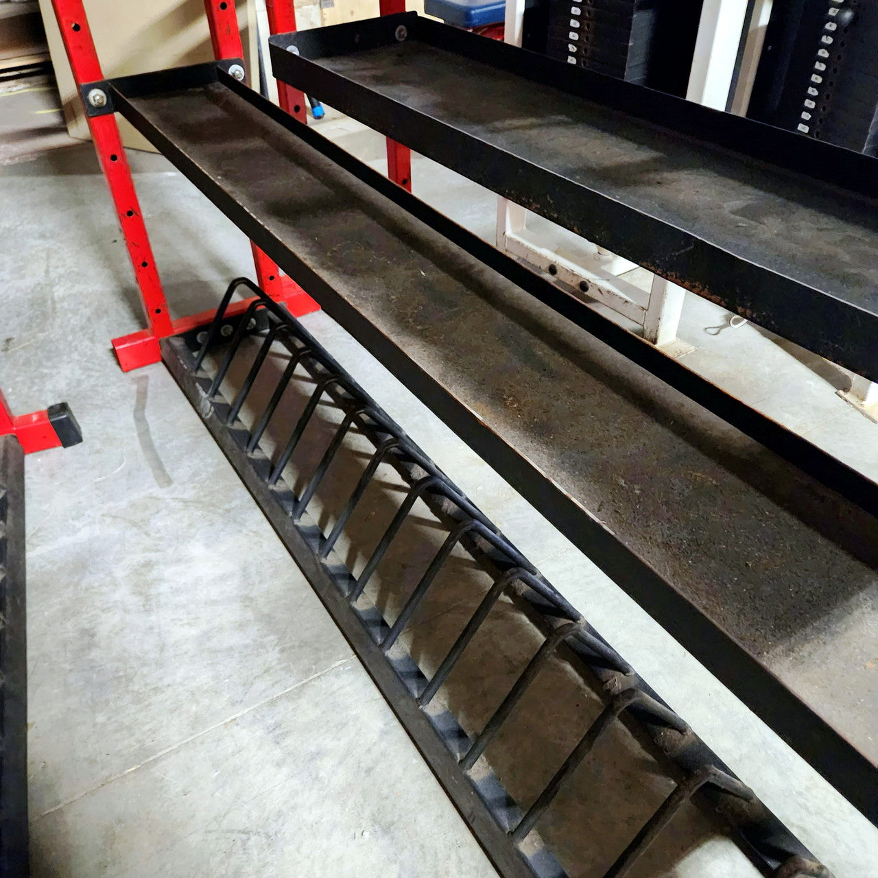 Commercial Kettlebell/Bumper Plate Storage Shelves (Similar to Mass Storage) Williams Strength