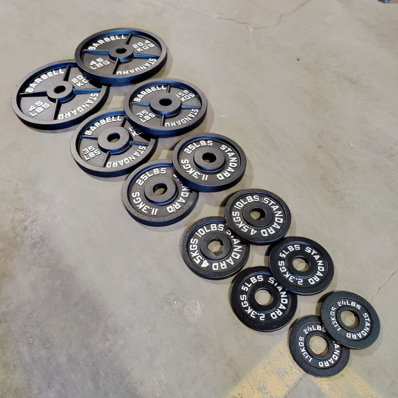 Compact Olympic Plate Home Gym Package + Pulley