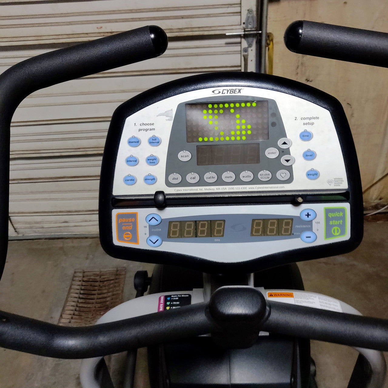 Cybex Arc Trainer 620A Series Commercial Grade