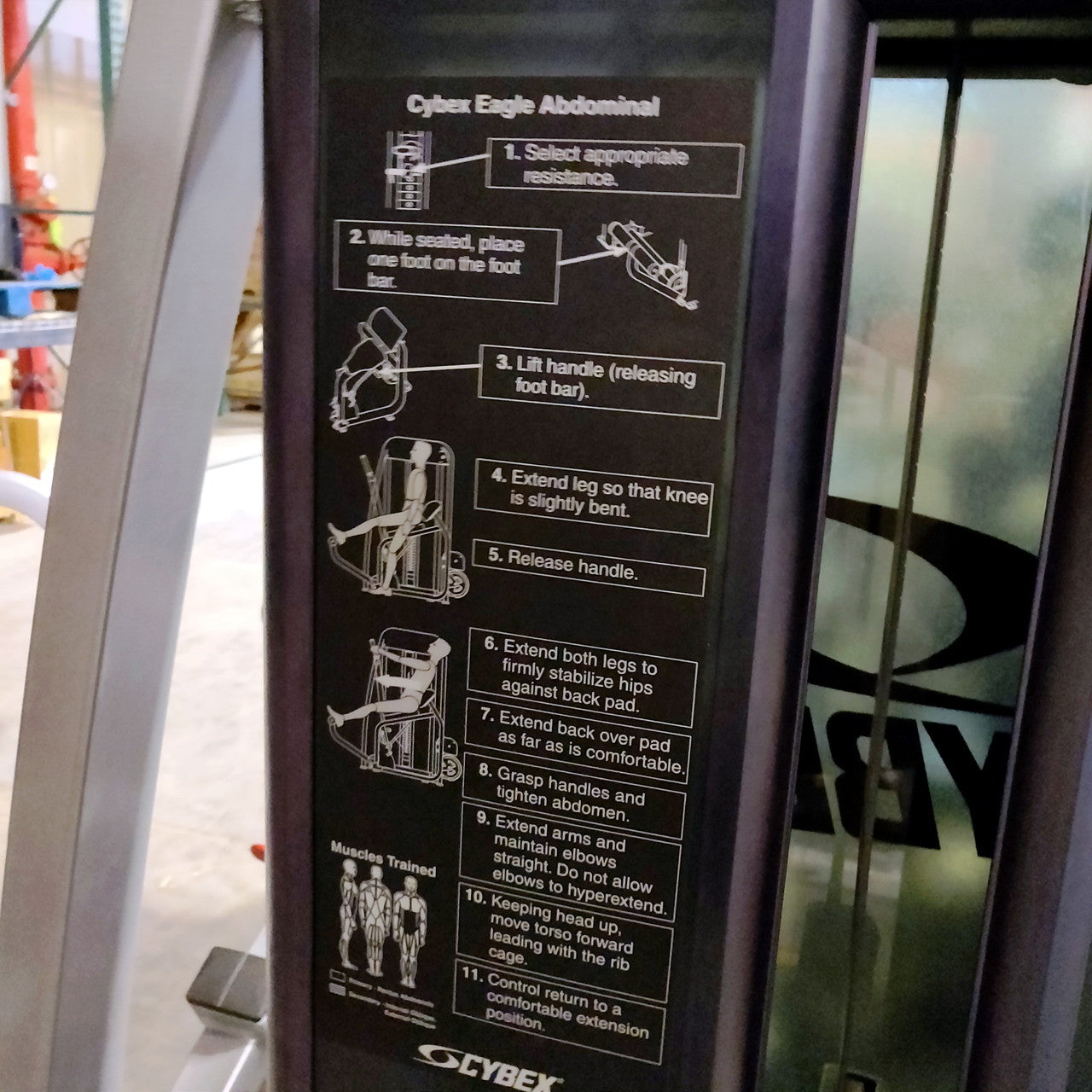 Cybex Eagle Abdominal/Core Exercise Machine