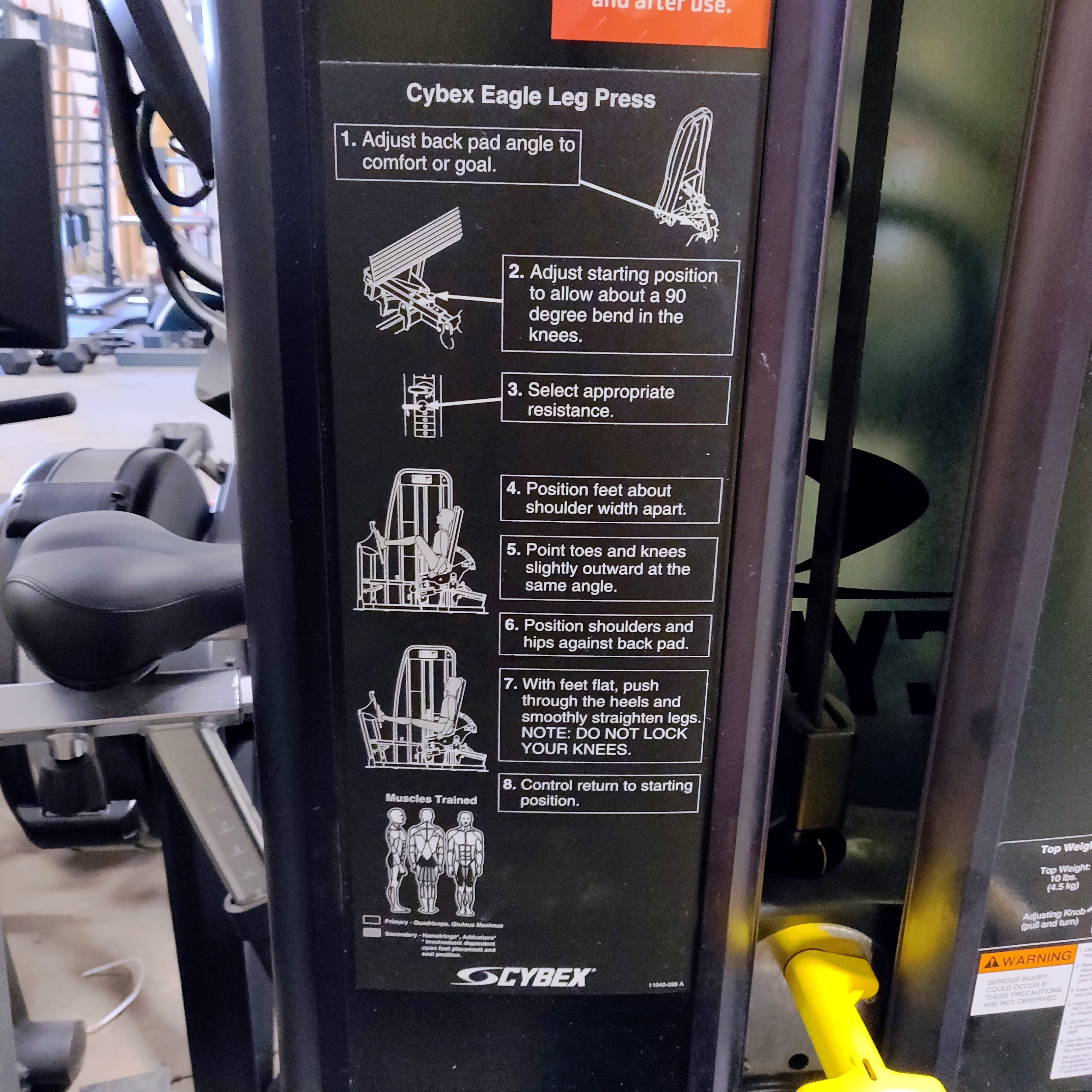 Cybex Eagle Leg Press 11040