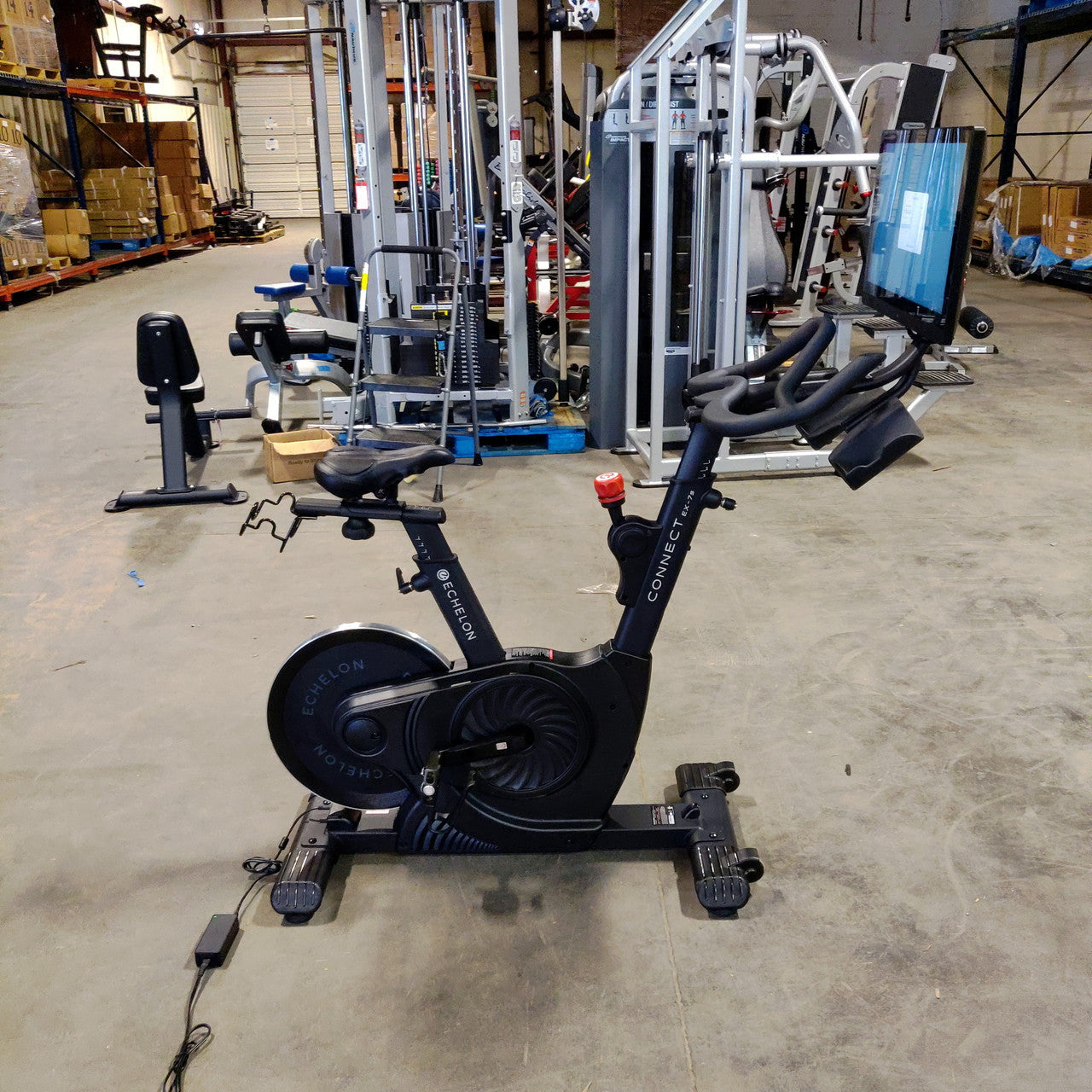 Echelon EX7s Upright Exercise Bike Commercial Grade (Better than Peloton)