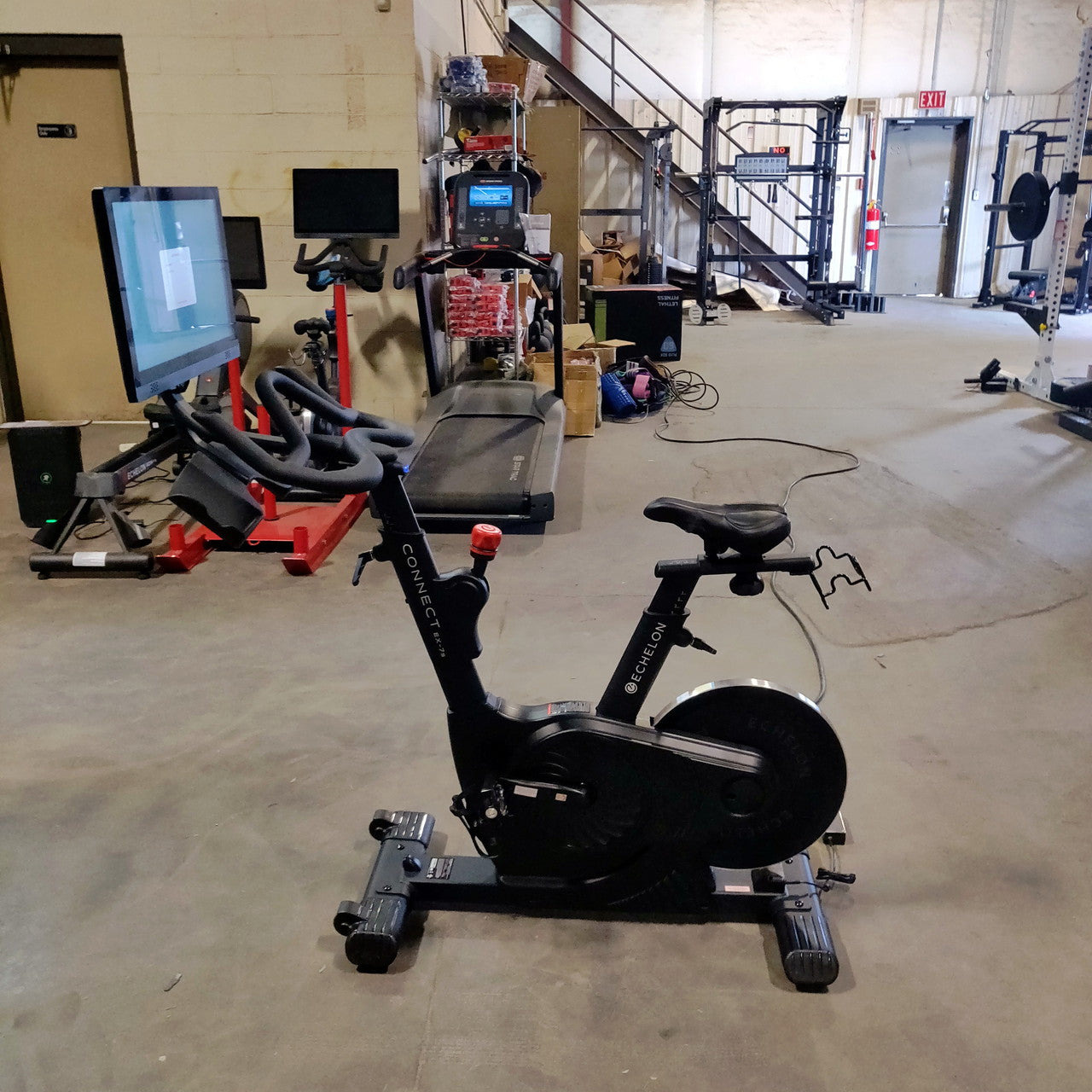 Echelon EX7s Upright Exercise Bike Commercial Grade (Better than Peloton)