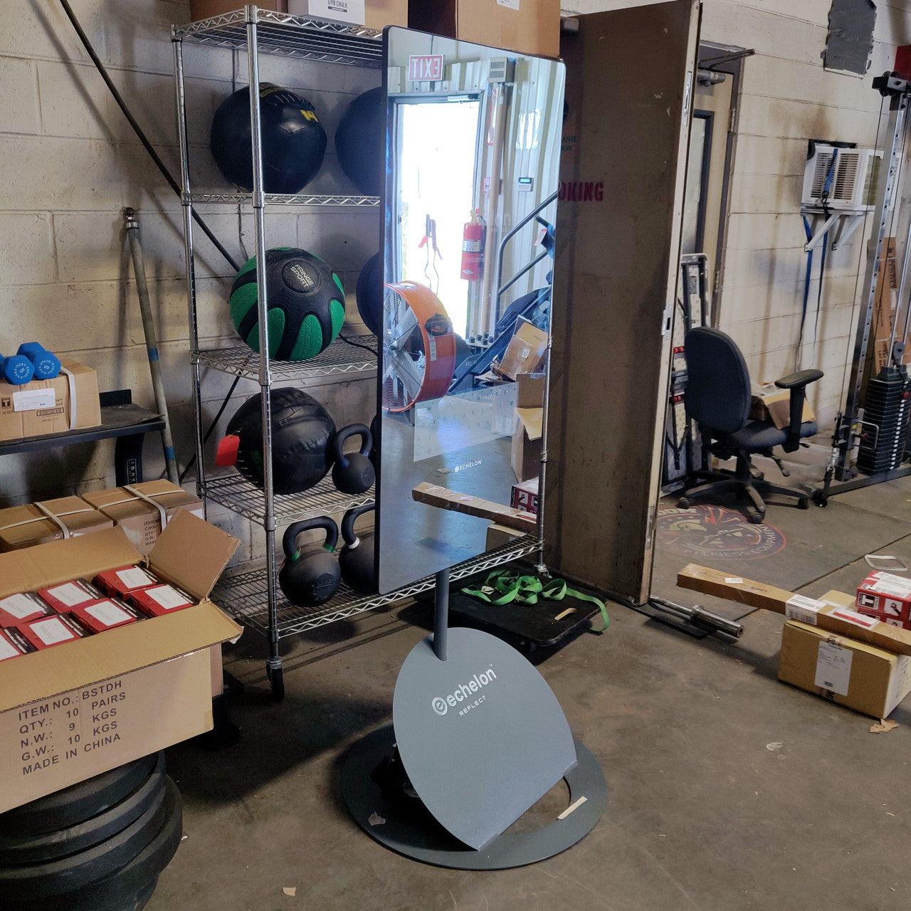 Echelon Reflect Fitness Mirror and Stand