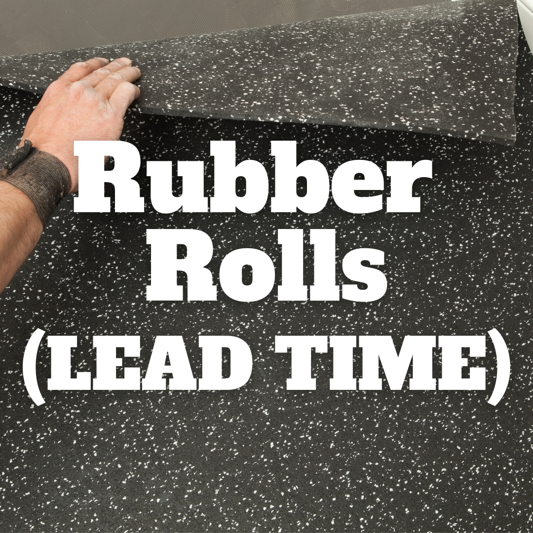 NEW Hammer Clad Premium Rubber Gym Rolls (Lead Time)