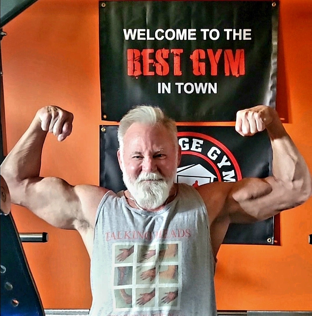 Garage Gym Life Banner 2'x3'