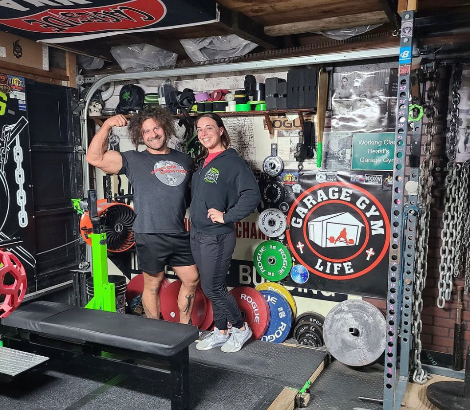 Garage Gym Life Banner 2'x3'