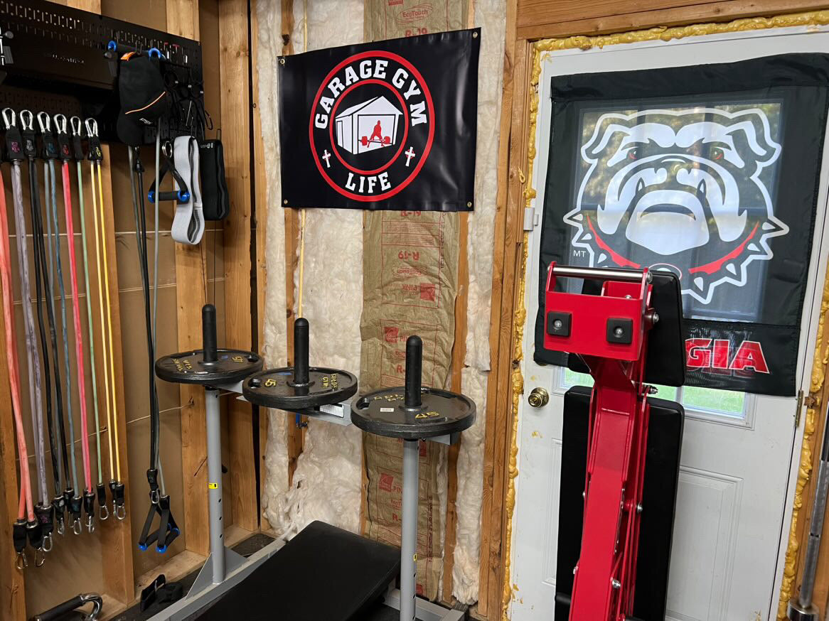 Garage Gym Life Banner 2'x3'